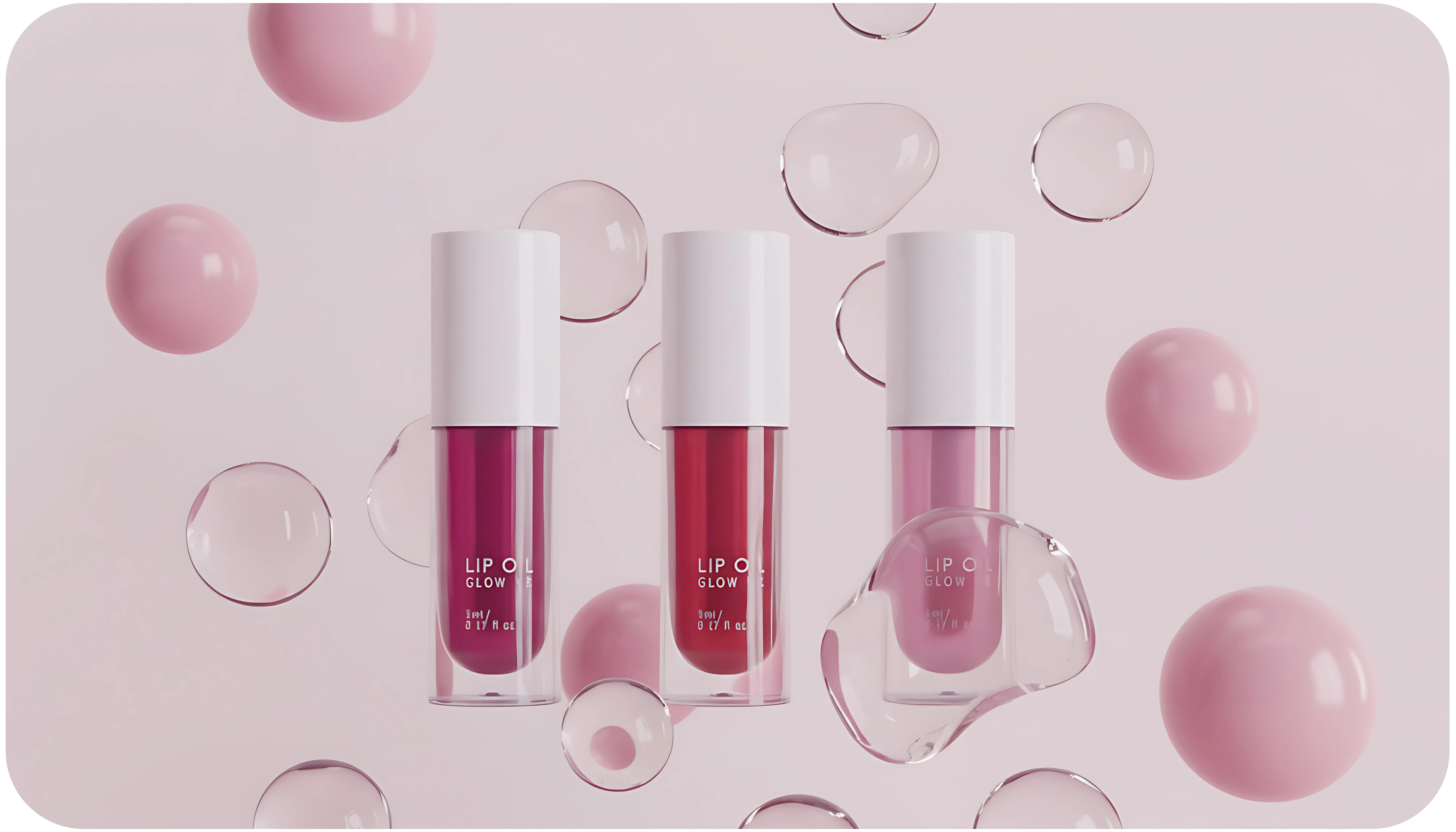 Lip oil GLOW ME | 3D Promo video — Изображение №6 — Анимация, Маркетинг на Dprofile