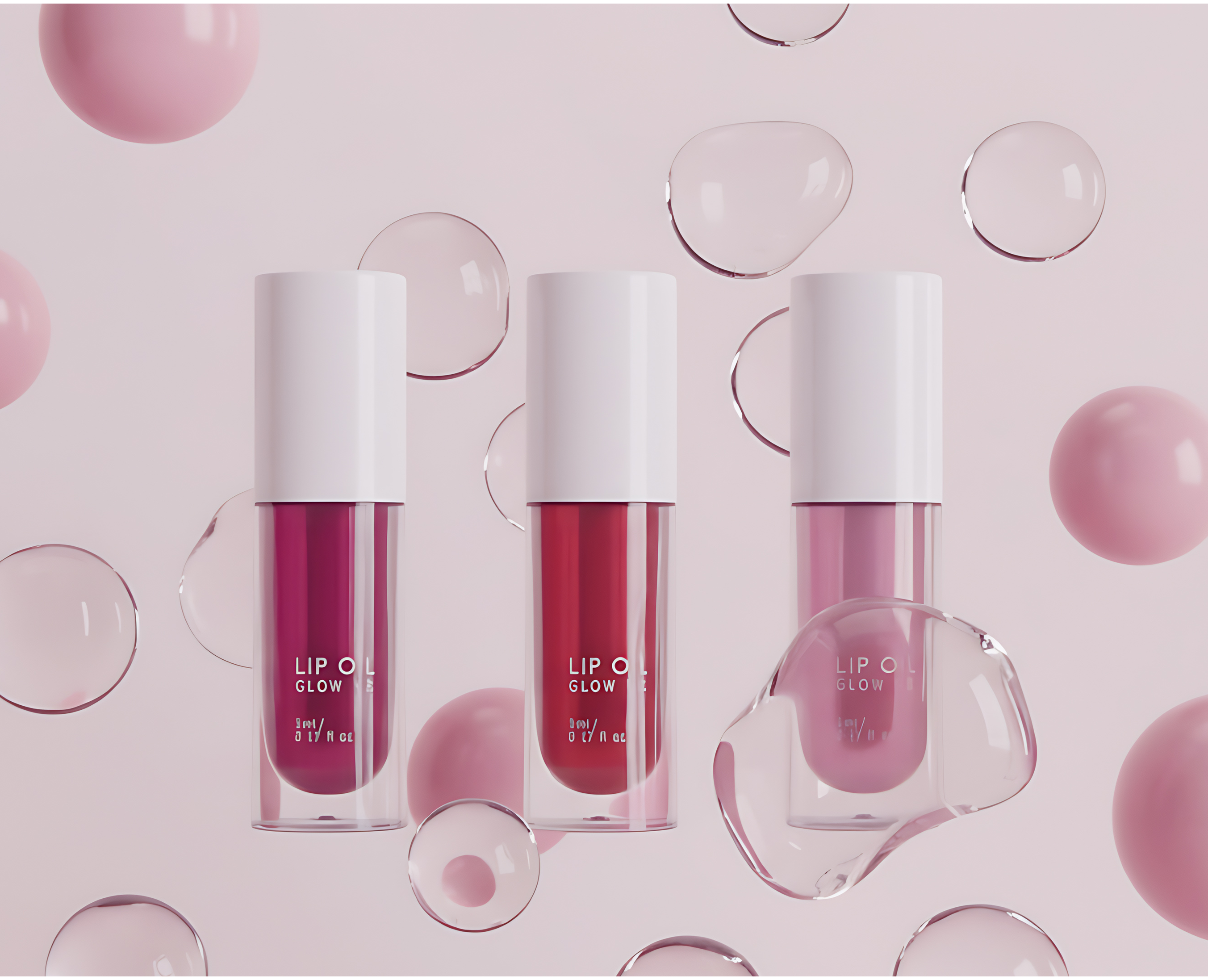 Lip oil GLOW ME | 3D Promo video на Dprofile