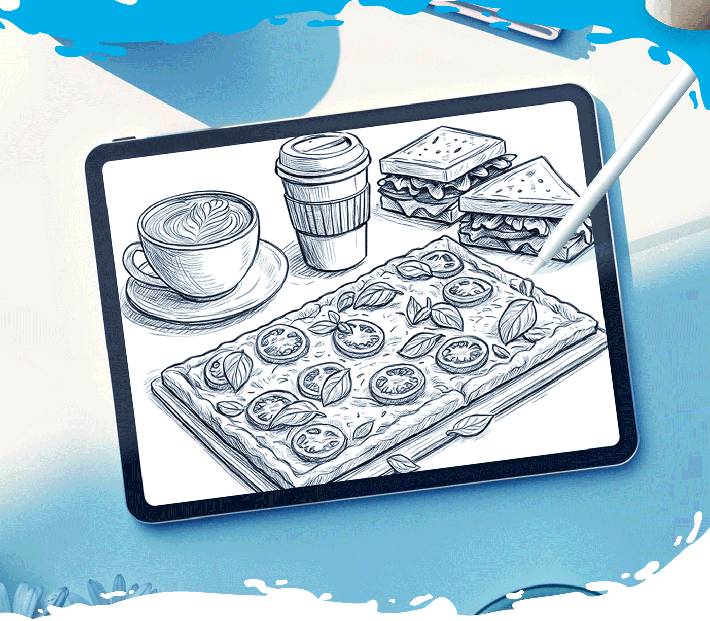 Баннер кофейни МОЛОКО — Изображение №2 — Интерфейсы, Маркетинг на Dprofile