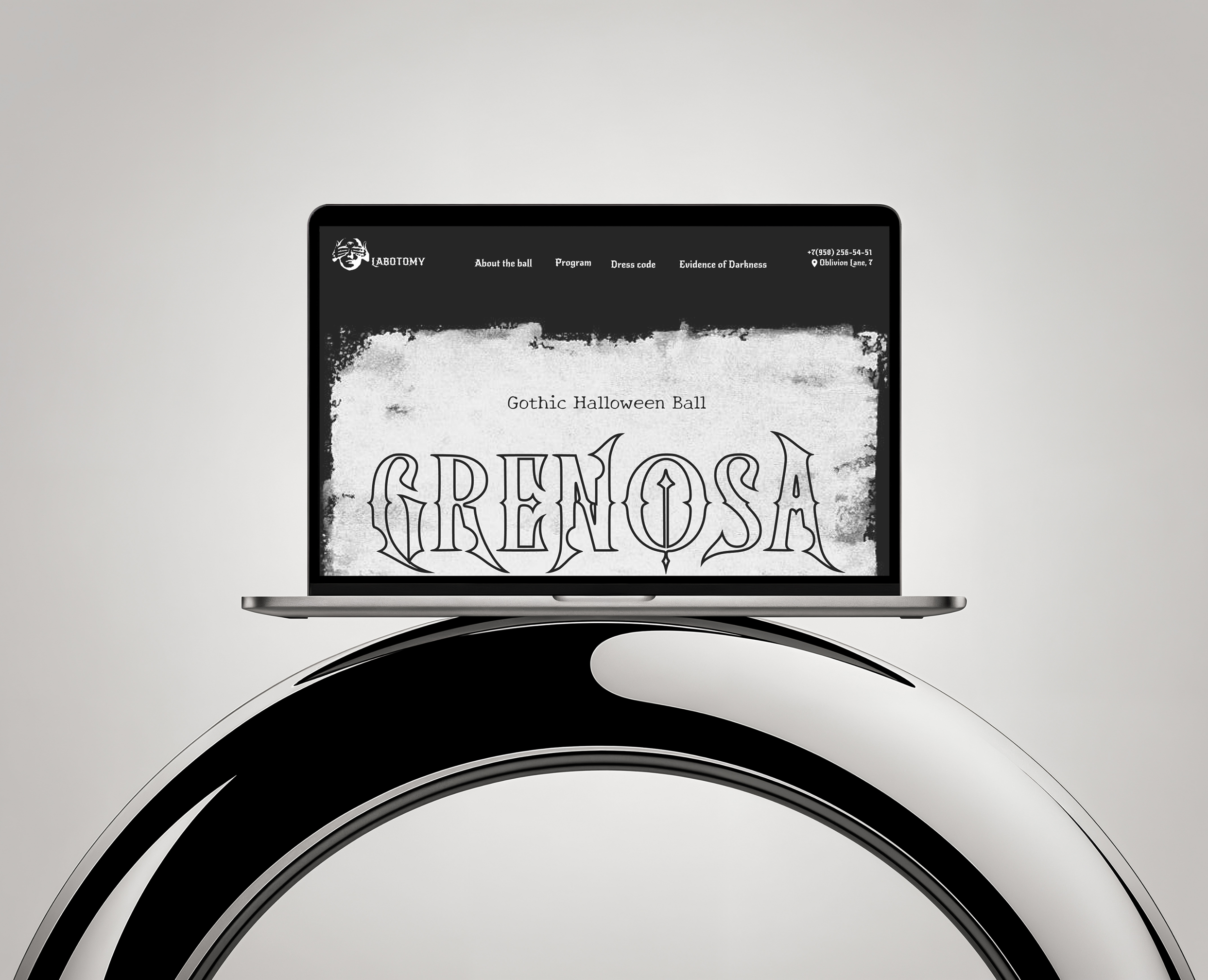 website landing page — Брендинг, Графика на Dprofile