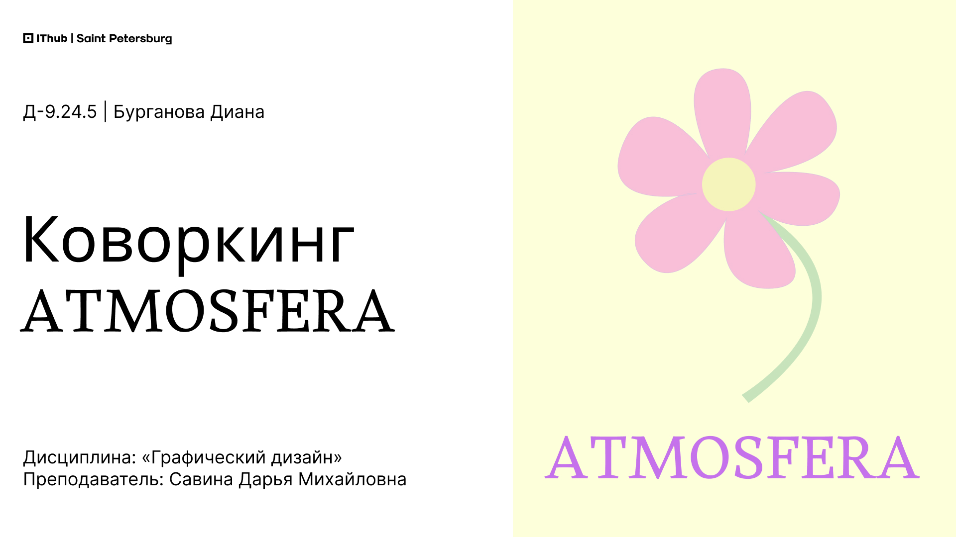 Портфолио 2026 - Бурганова Диана — Изображение №1 — Брендинг на Dprofile