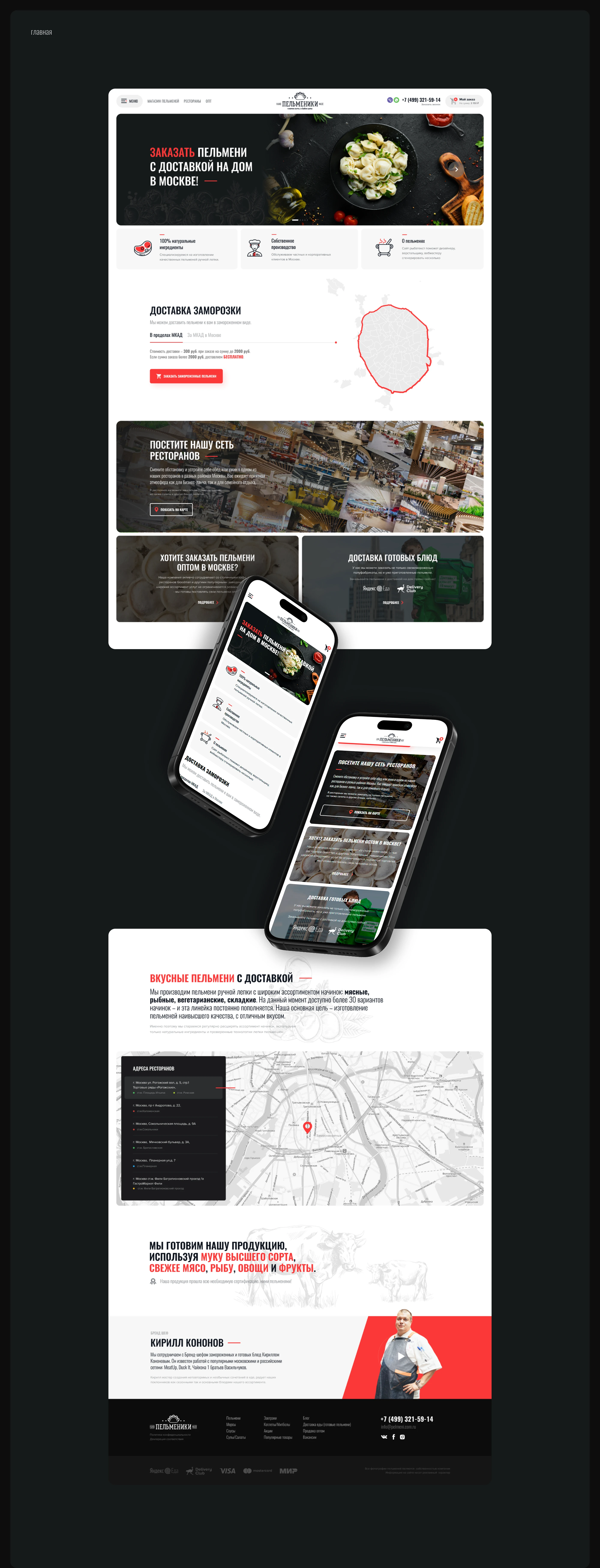 ПЕЛЬМЕНИКИ — Изображение №3 — Интерфейсы, Брендинг на Dprofile