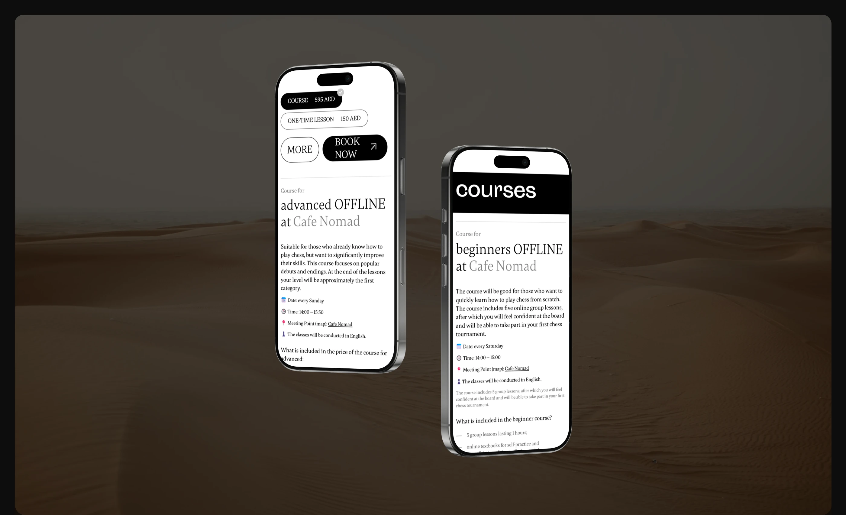 Chess Club Dubai — Изображение №7 — Интерфейсы, Брендинг на Dprofile