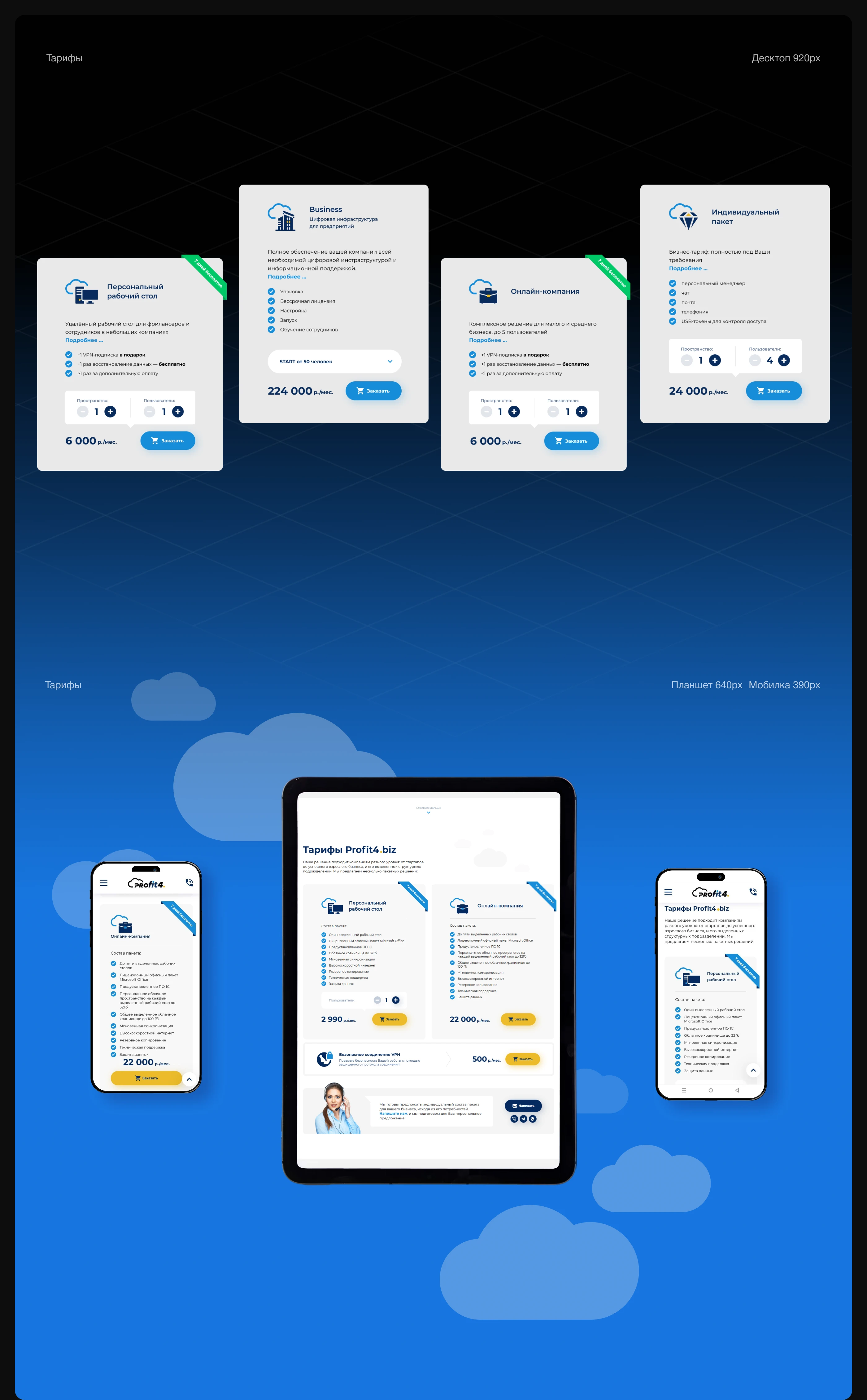 Profit4. — Изображение №4 — Интерфейсы, Брендинг на Dprofile