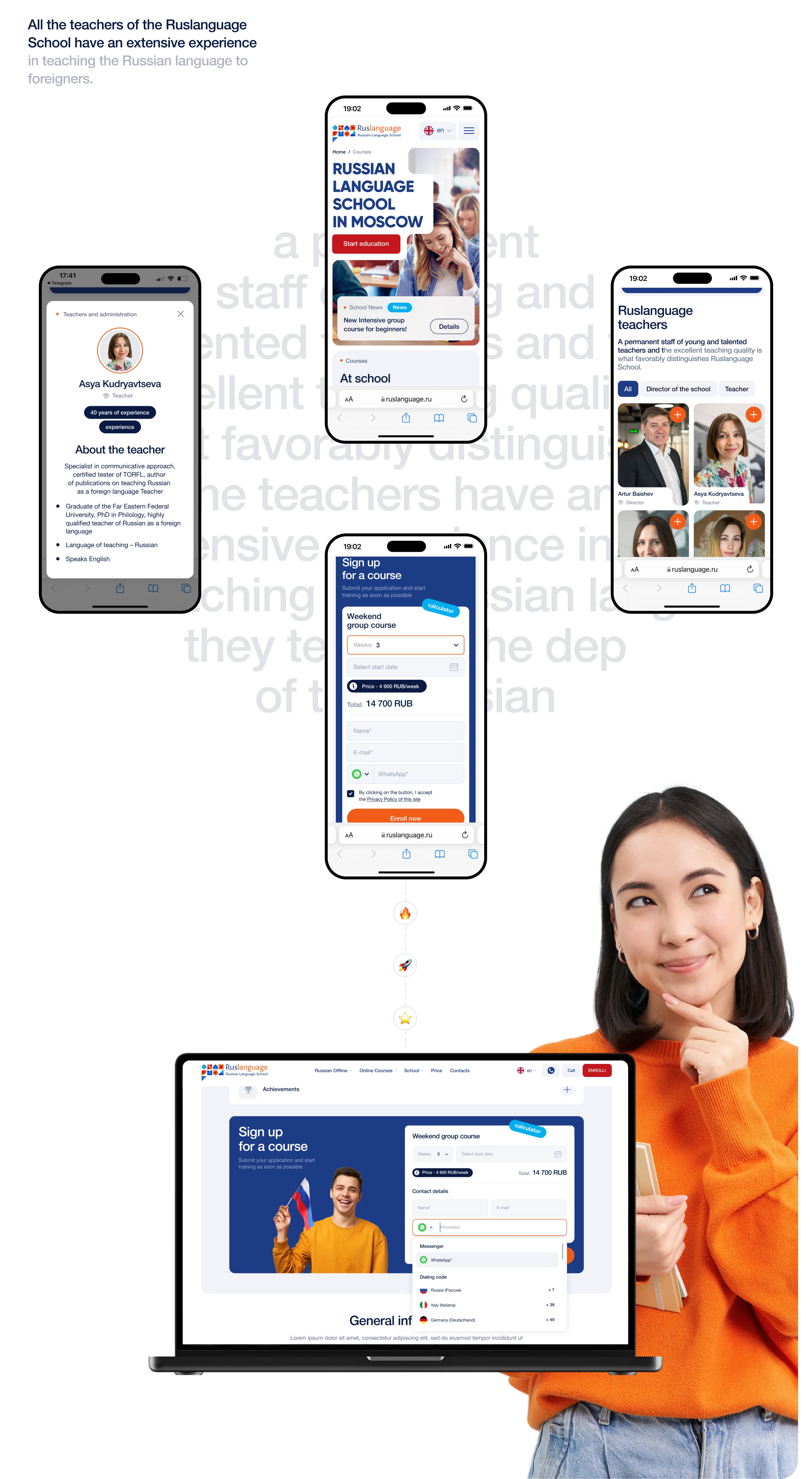 RusLanguage — Изображение №9 — Интерфейсы, Брендинг на Dprofile
