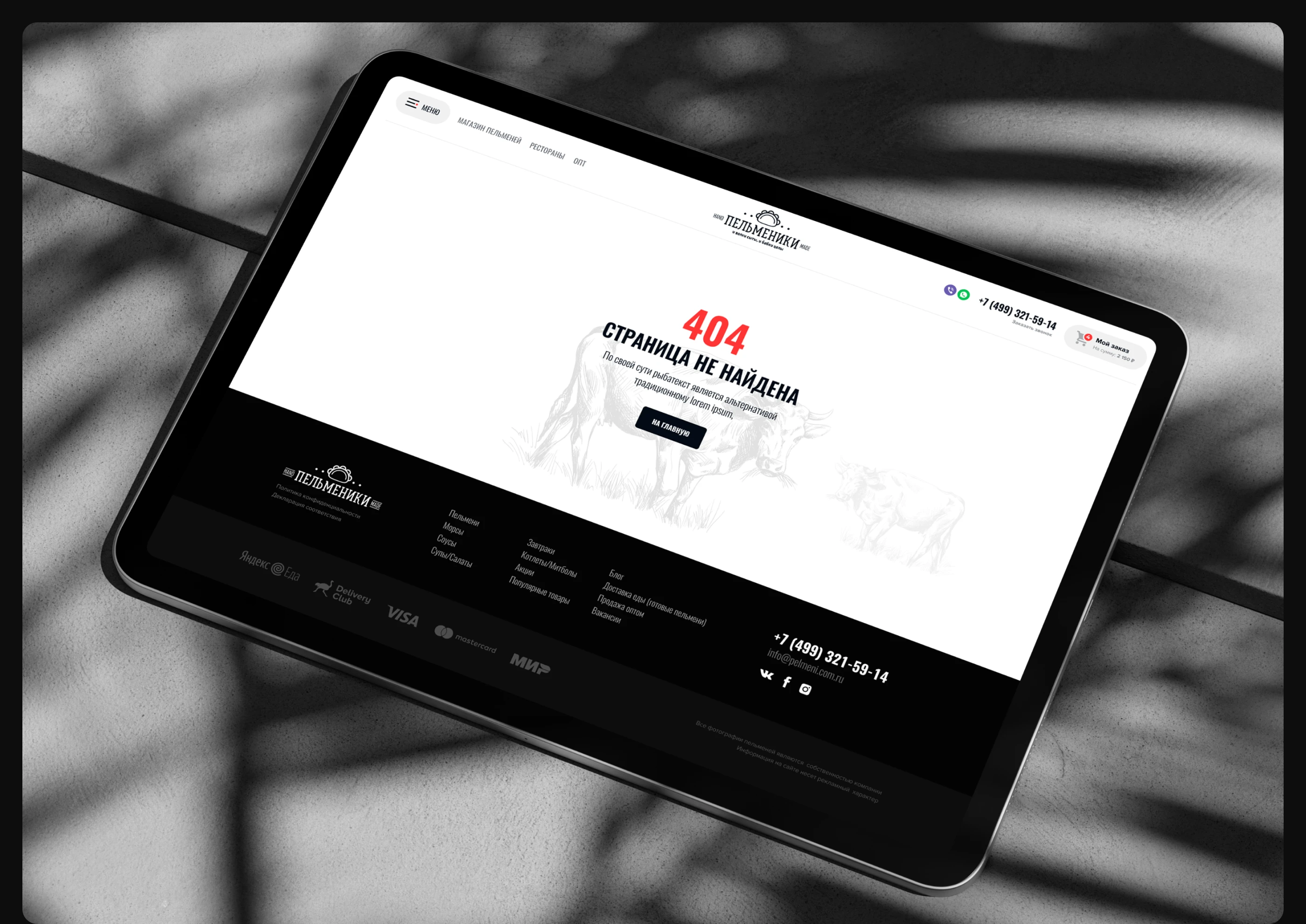 ПЕЛЬМЕНИКИ — Изображение №14 — Интерфейсы, Брендинг на Dprofile