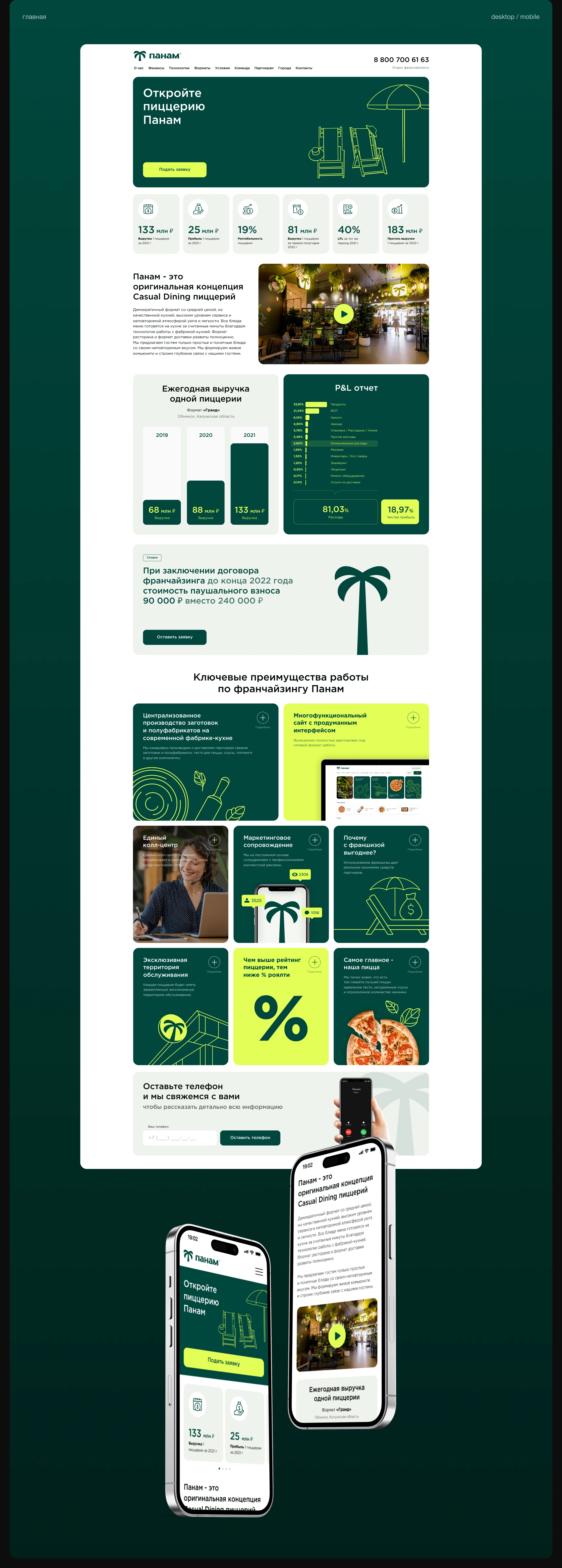 Франшиза Panam — Изображение №4 — Интерфейсы на Dprofile