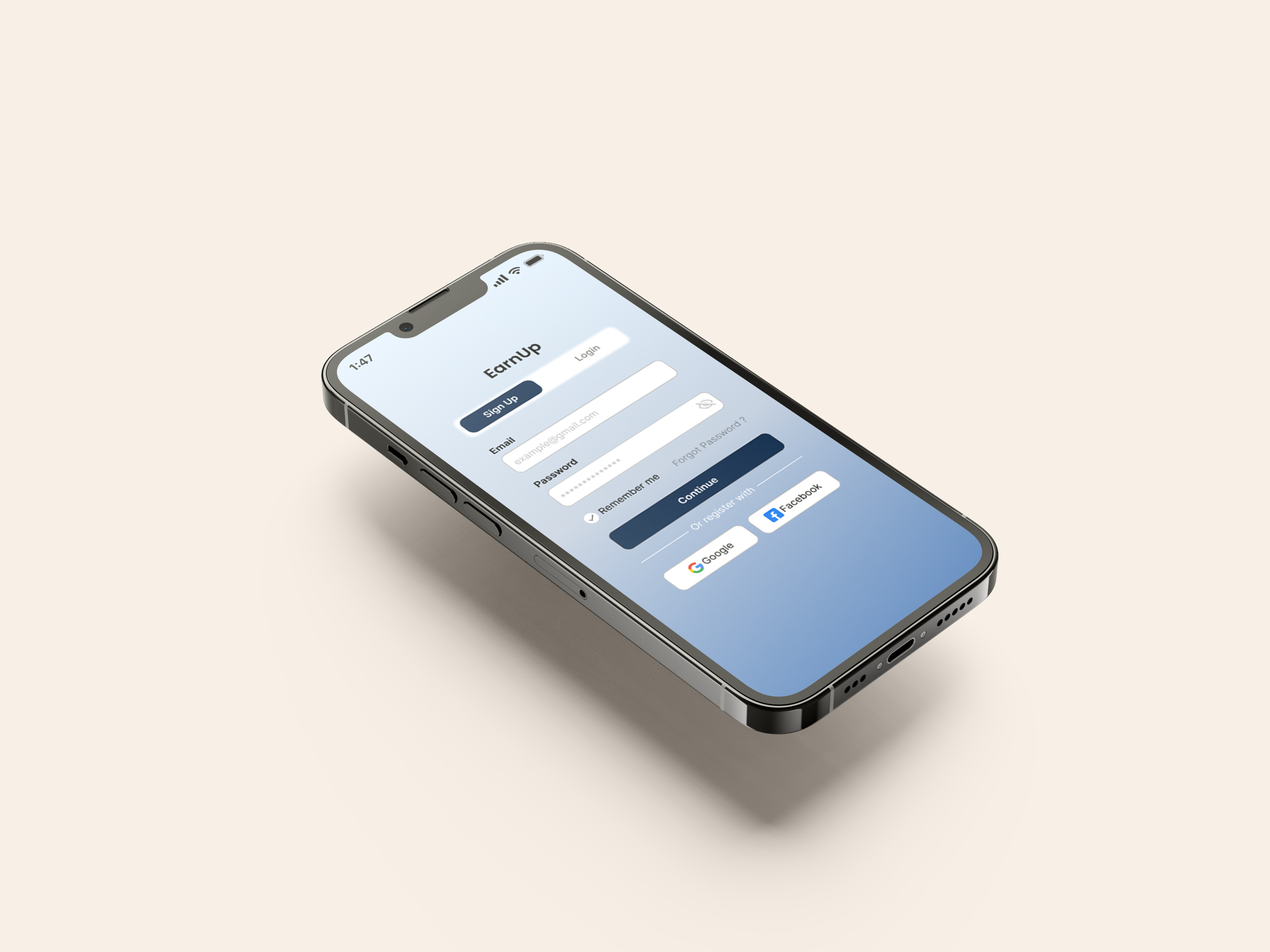 EarnUp Mobile UI — Изображение №3 — Интерфейсы на Dprofile