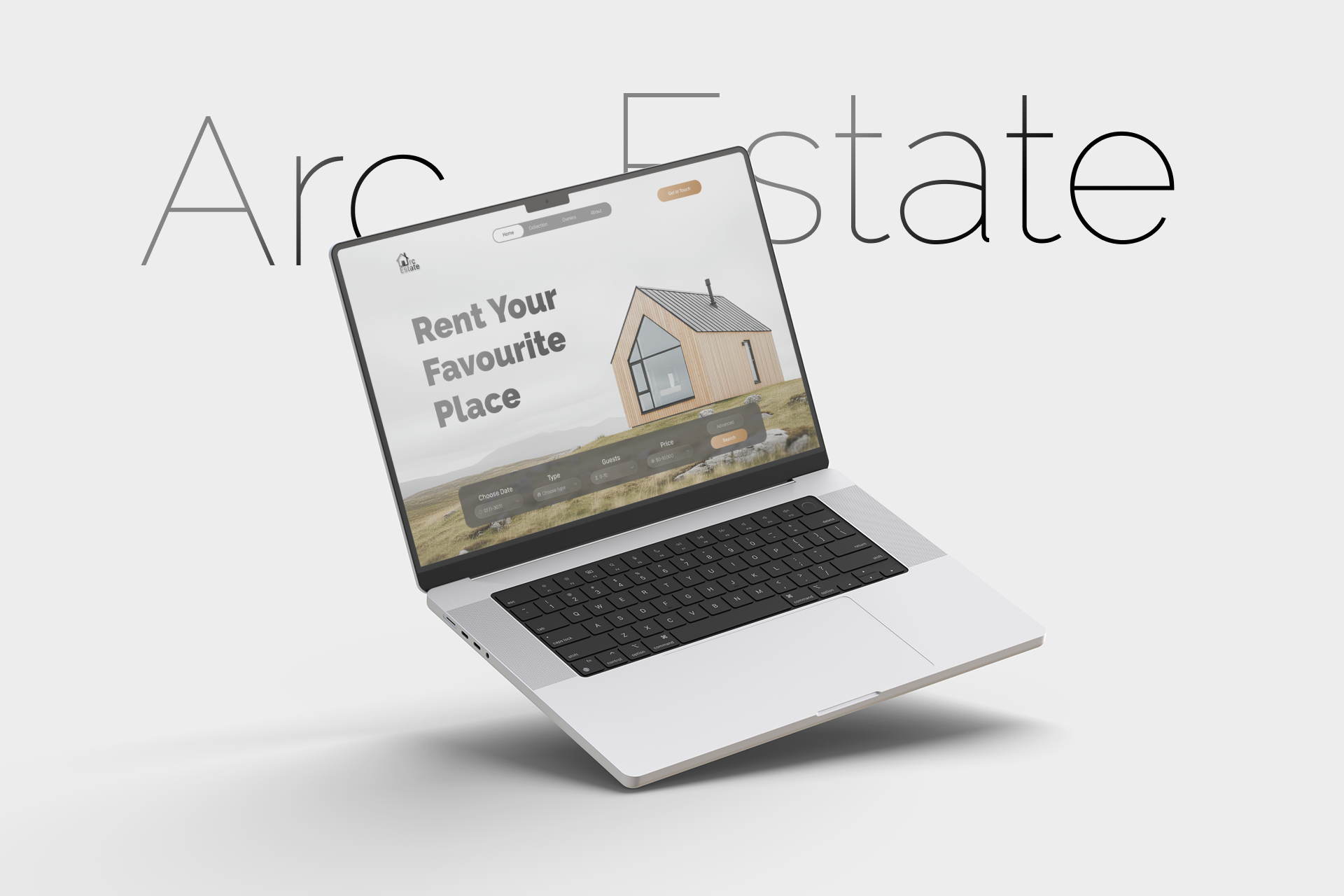 Arc Estate | Landing Page | Web + Mobile — Изображение №1 — Интерфейсы на Dprofile