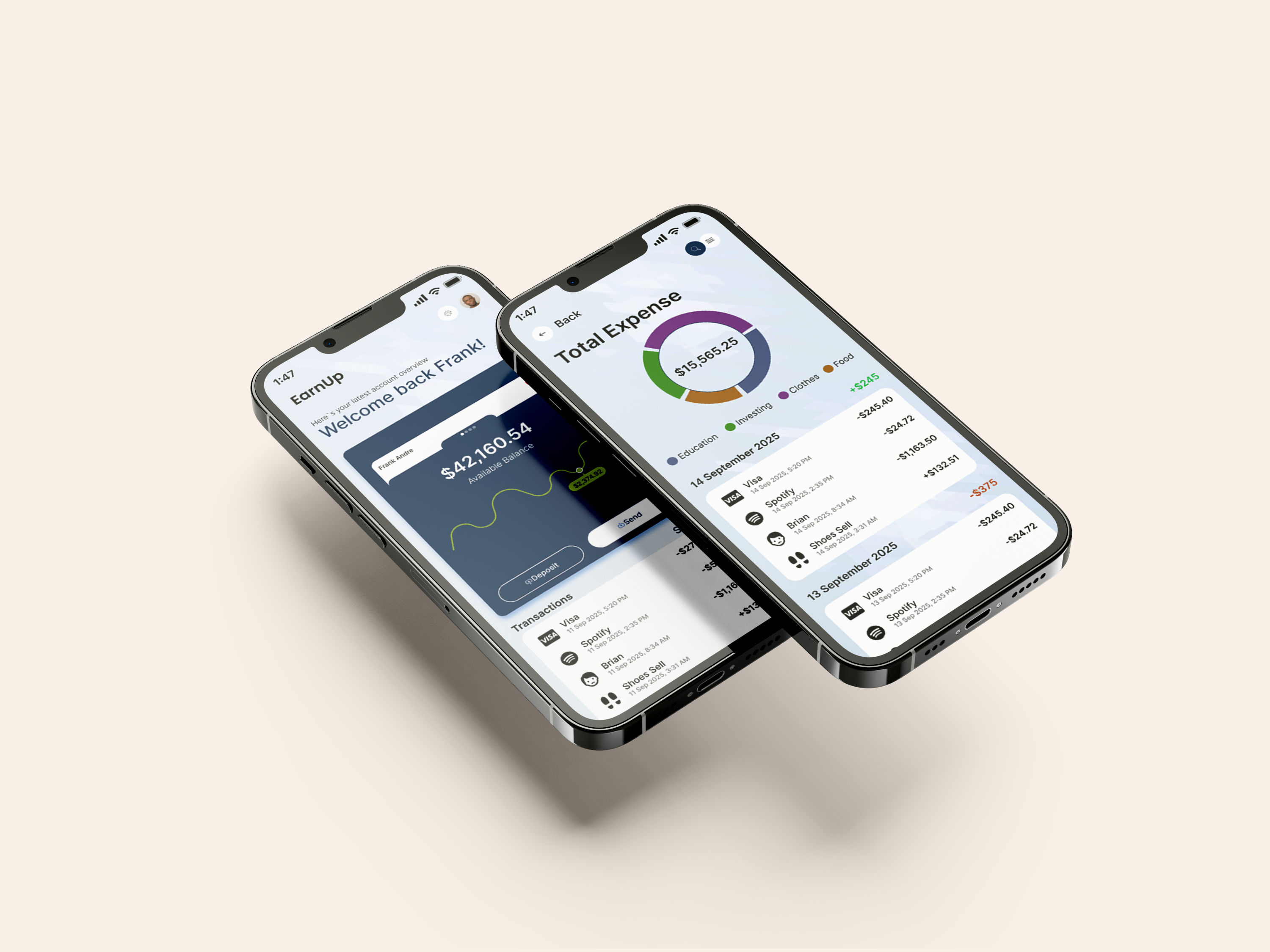 EarnUp Mobile UI — Изображение №4 — Интерфейсы на Dprofile