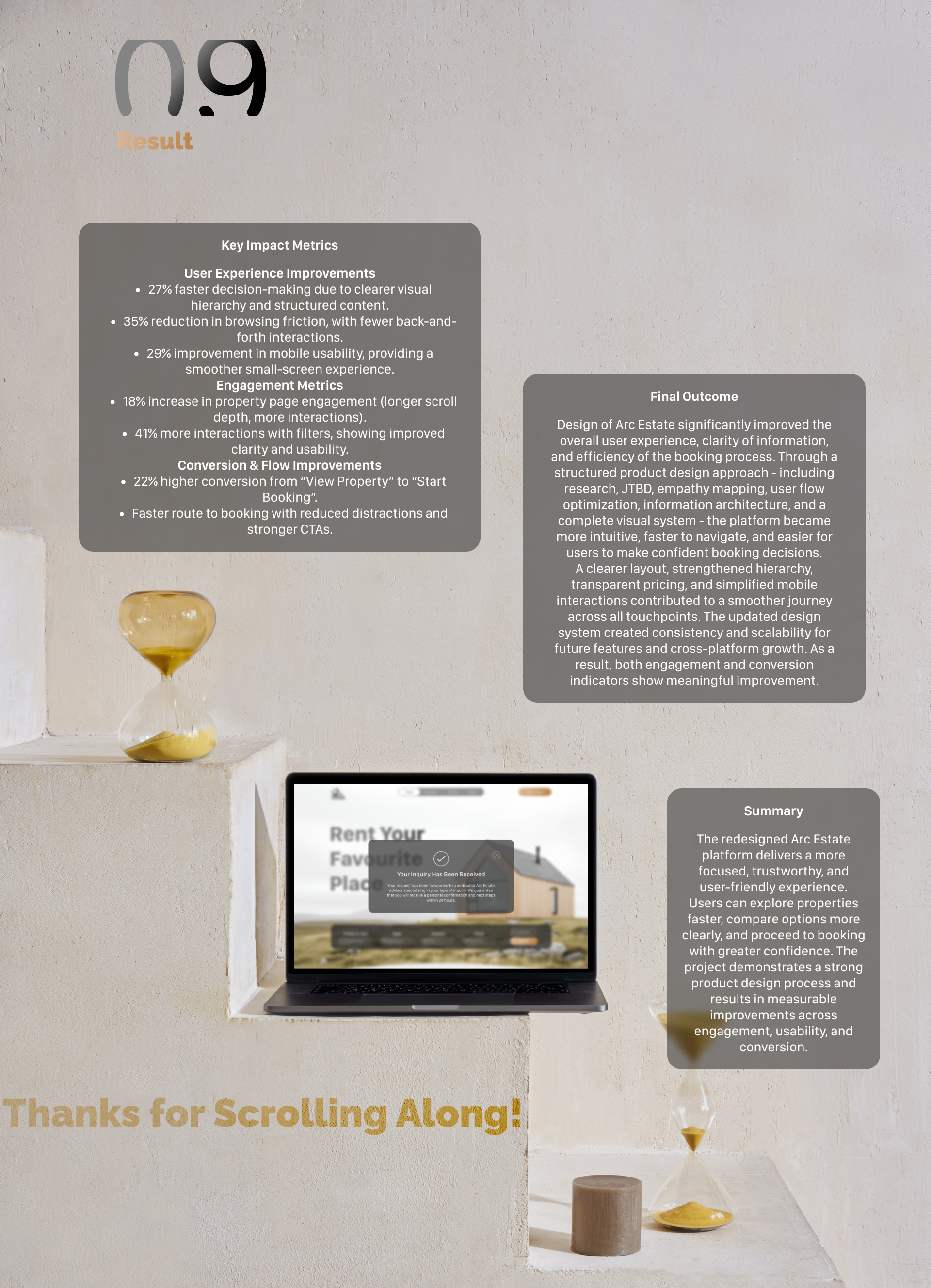 Arc Estate | Landing Page | Web + Mobile — Изображение №11 — Интерфейсы на Dprofile