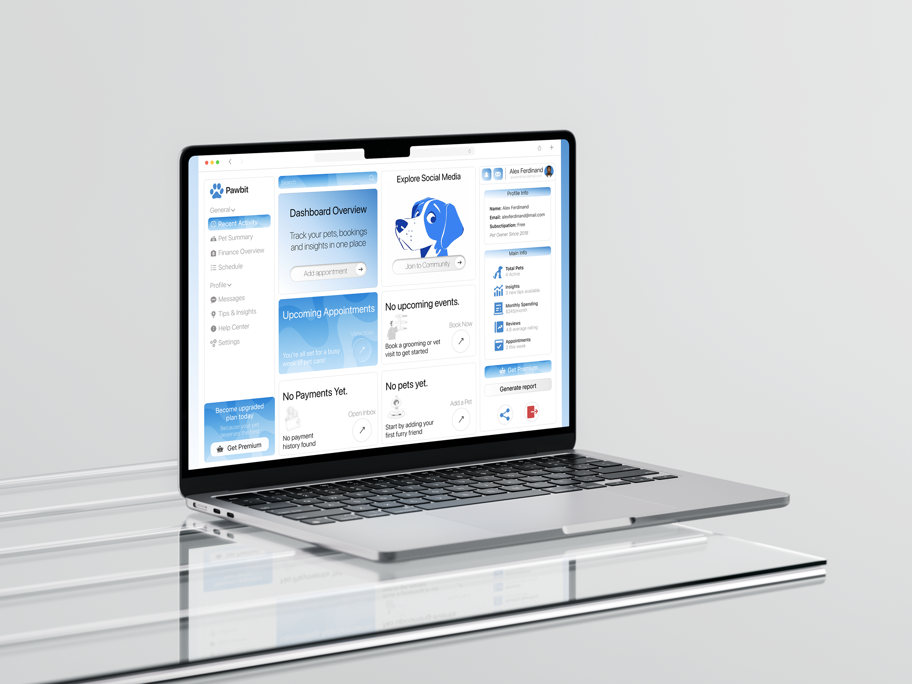 Pawbit — Изображение №3 — Интерфейсы на Dprofile