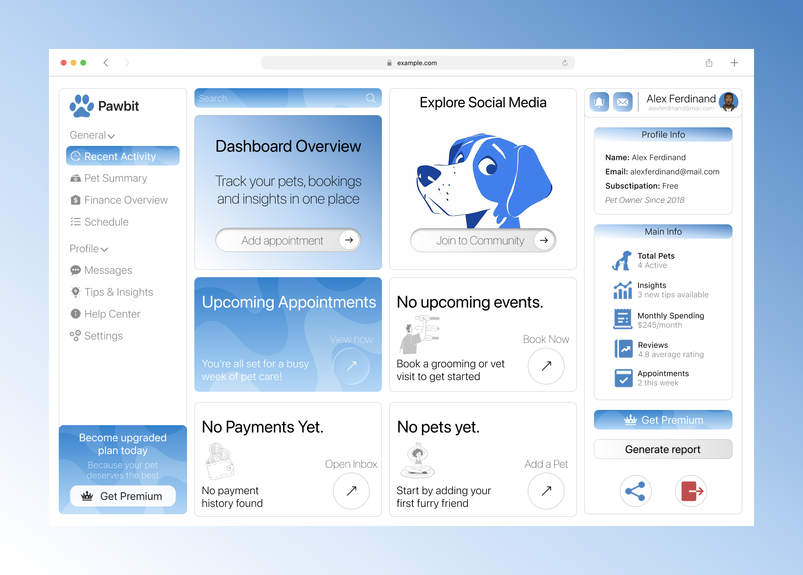 Pawbit — Изображение №1 — Интерфейсы на Dprofile