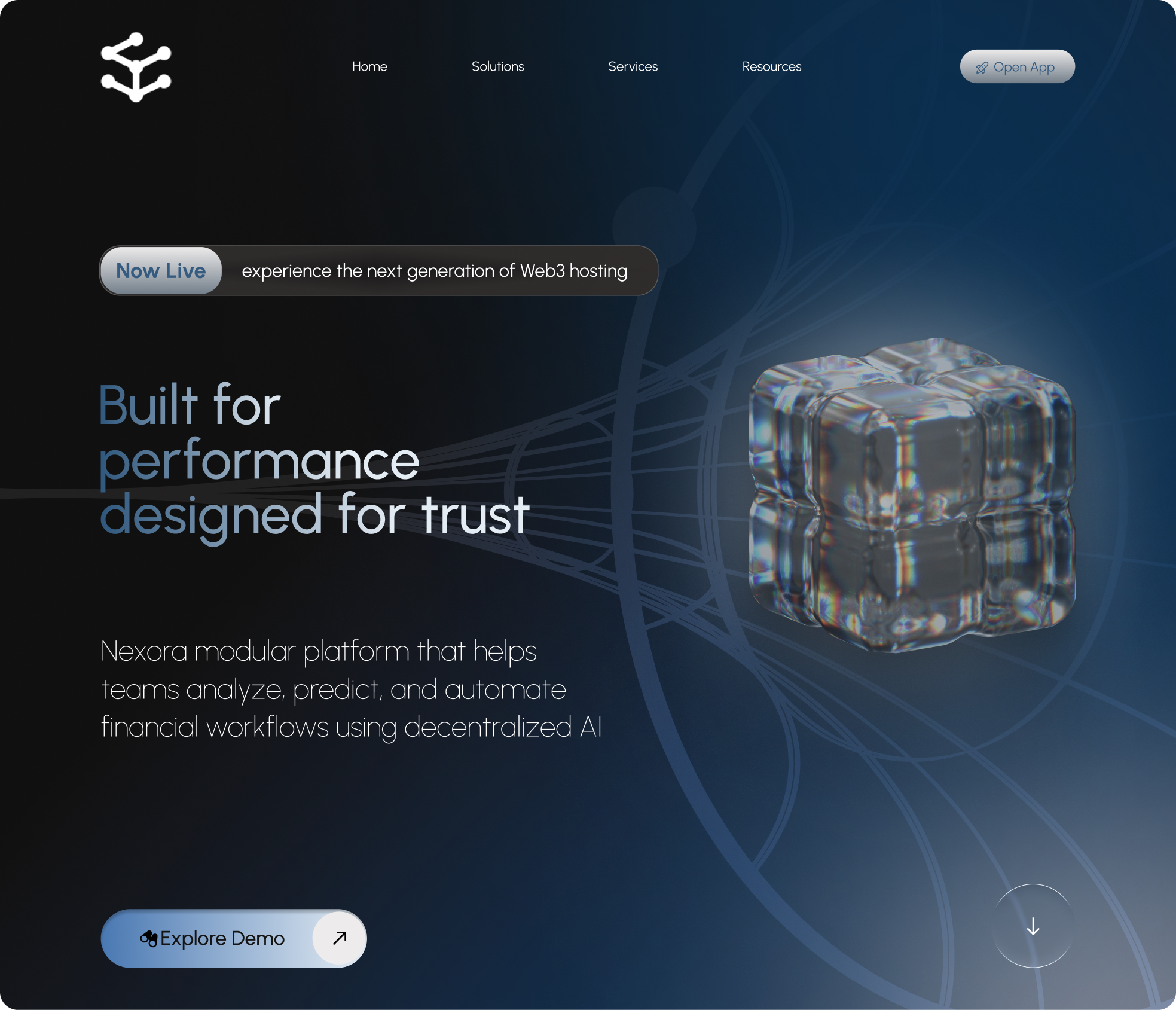 Nexora — Изображение №2 — Интерфейсы на Dprofile