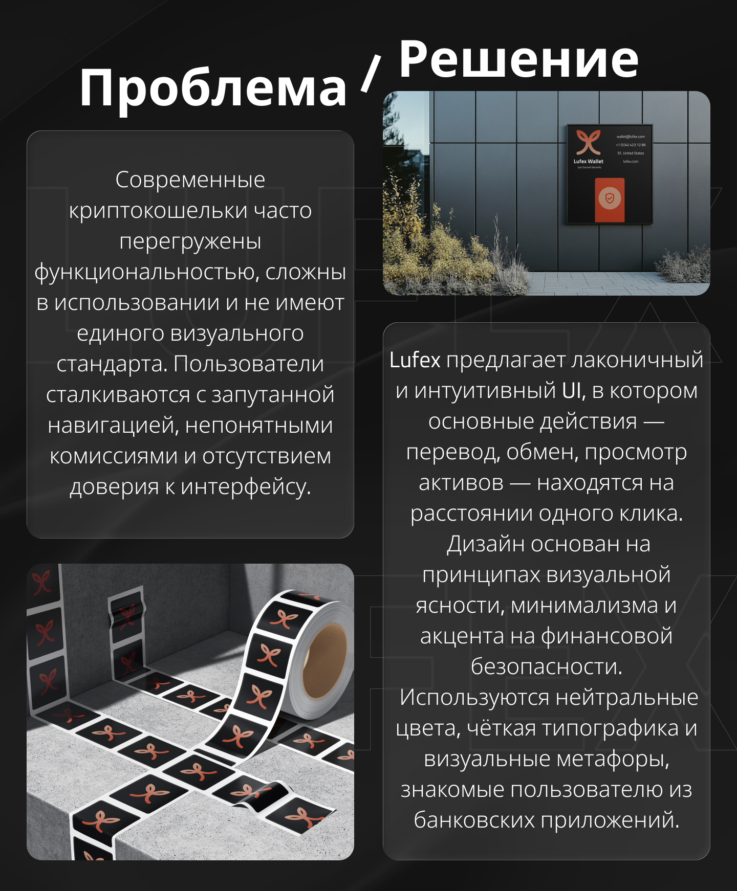 Lufex Wallet — Изображение №7 — Интерфейсы на Dprofile