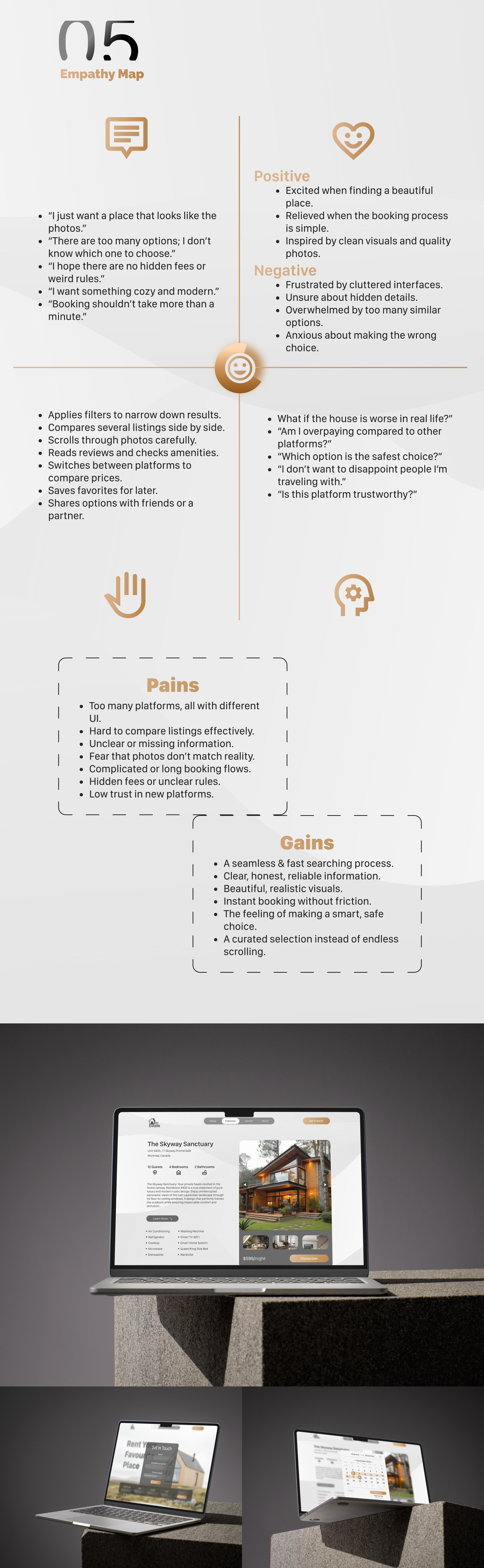 Arc Estate | Landing Page | Web + Mobile — Изображение №7 — Интерфейсы на Dprofile