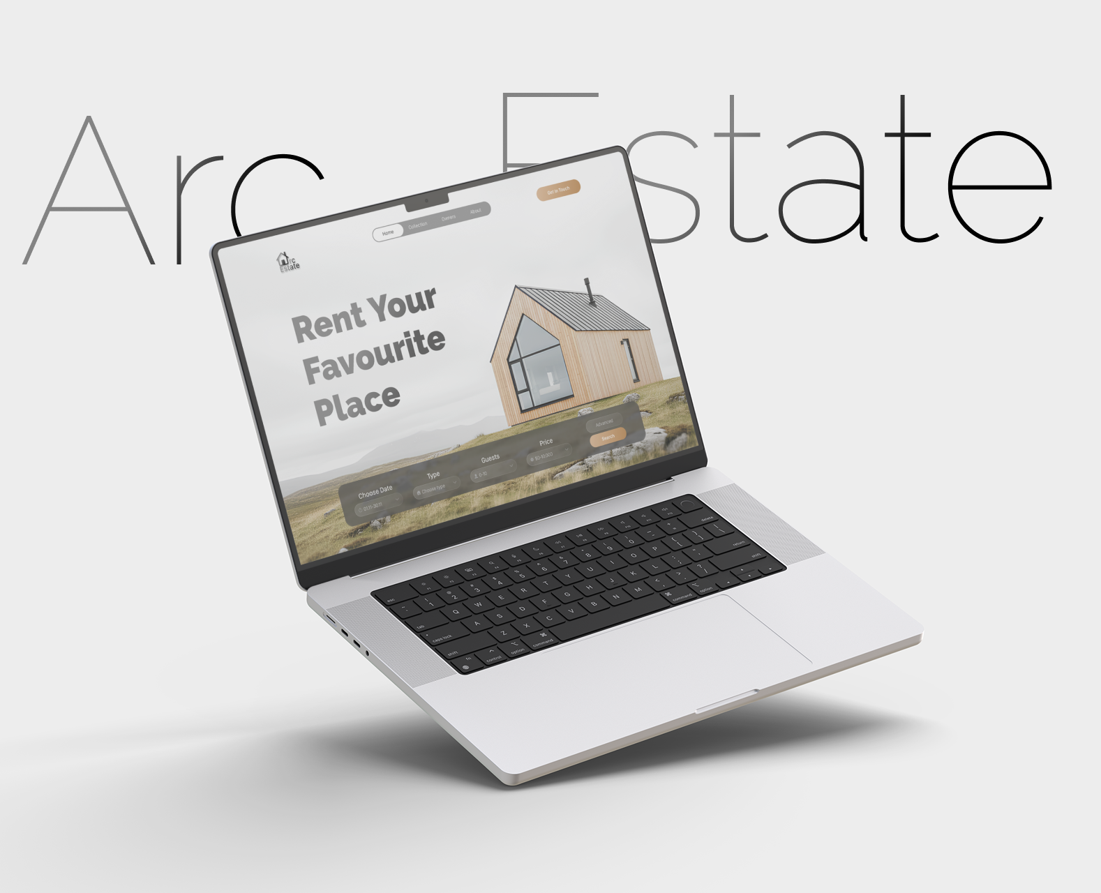 Arc Estate | Landing Page | Web + Mobile — Интерфейсы на Dprofile