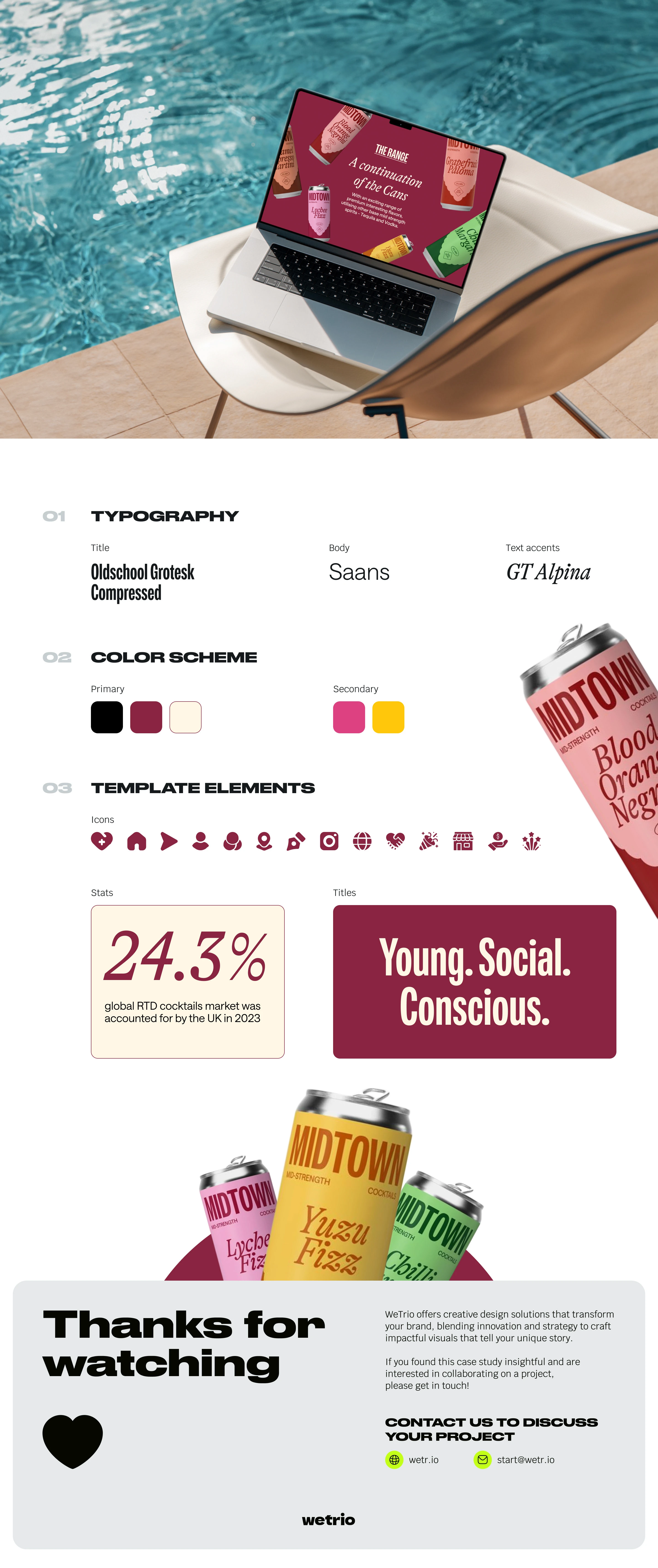 Midtown – Дизайн презентации — Изображение №3 — Брендинг, Маркетинг на Dprofile