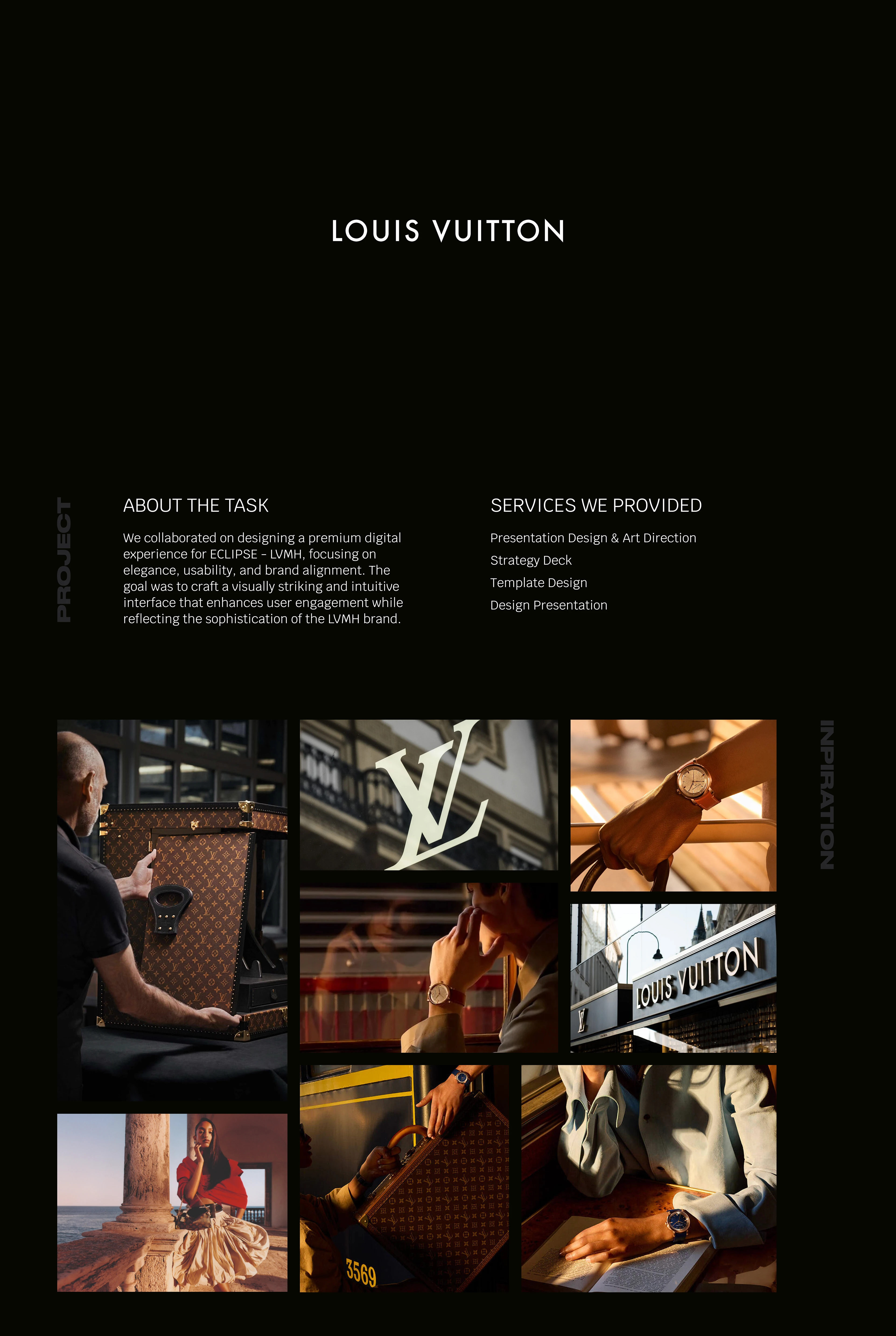 Louis Vuitton – Цифровой опыт для коллекции ECLIPSE — Изображение №1 — Интерфейсы, Маркетинг на Dprofile