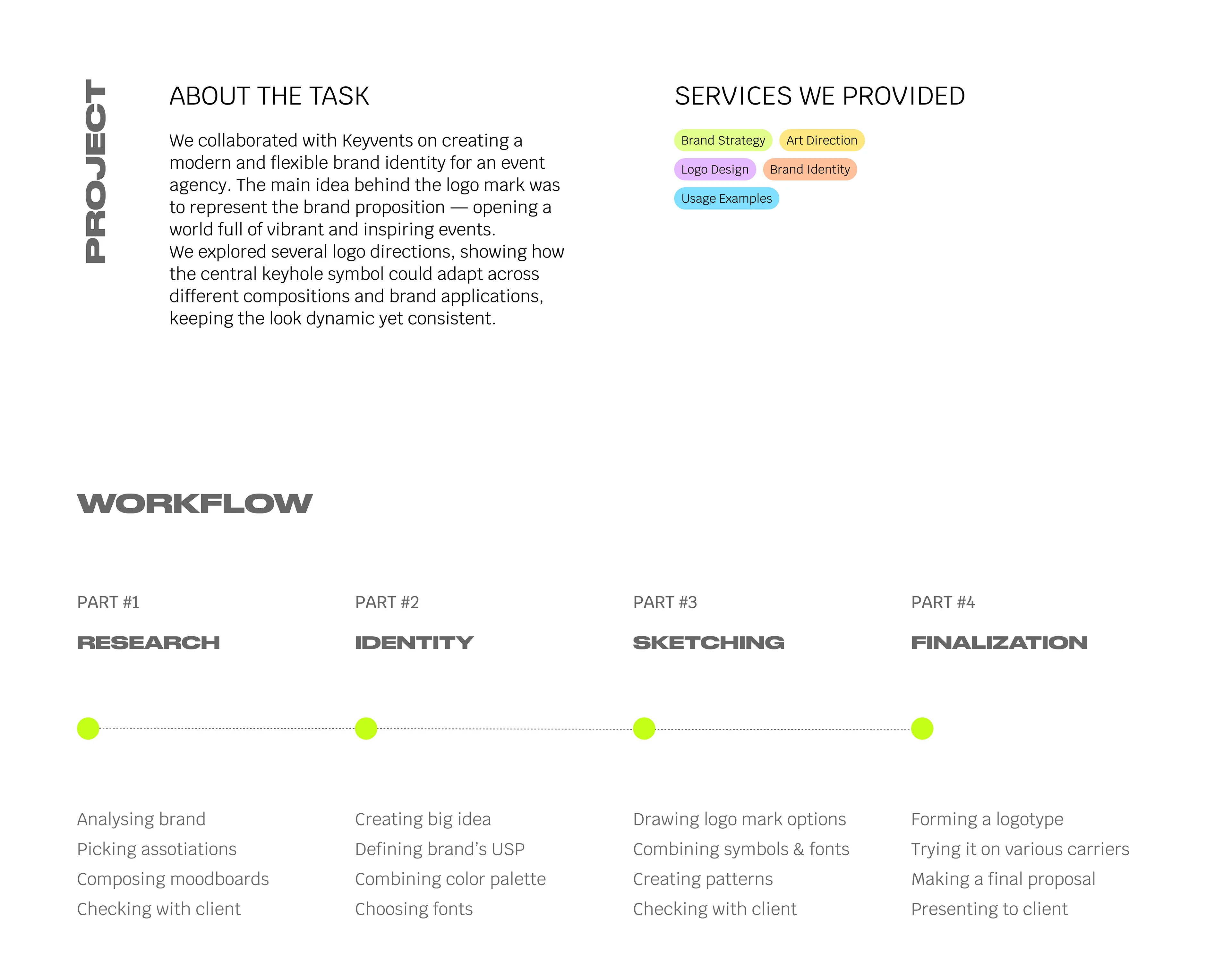 Keyvents — фирменный стиль для ивент-агентства — Изображение №1 — Брендинг на Dprofile