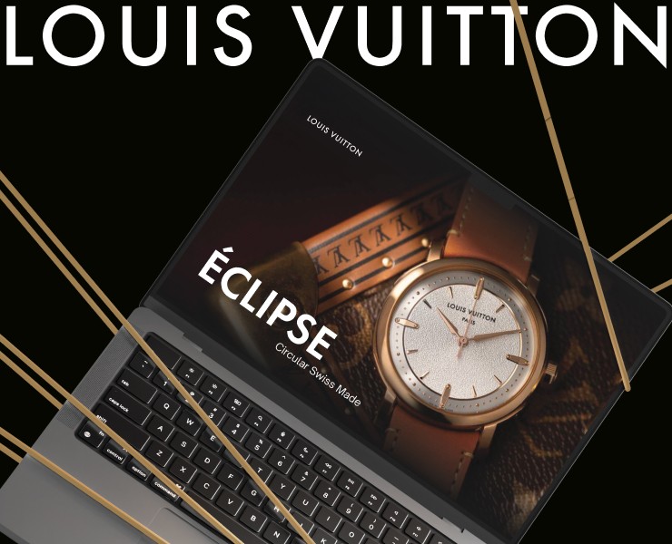 Louis Vuitton – Цифровой опыт для коллекции ECLIPSE — Интерфейсы, Маркетинг на Dprofile