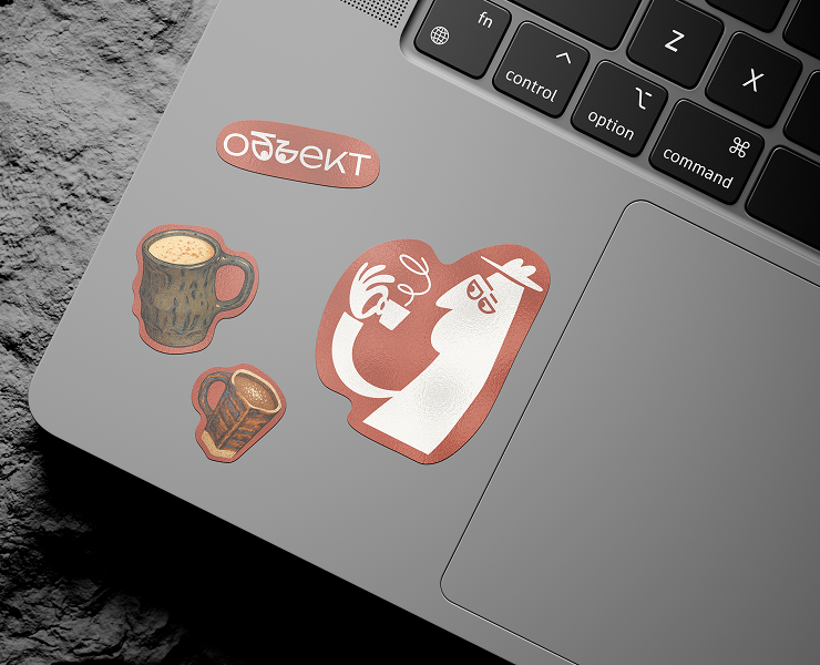 стикеры | кофейня объект — Брендинг, Графика на Dprofile