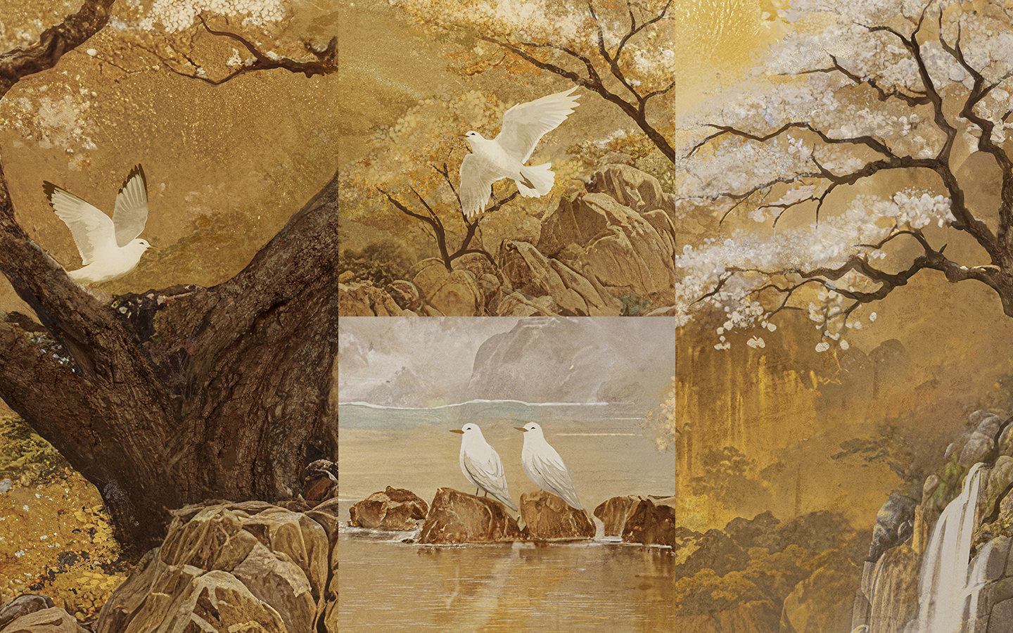"TERRA AUREA" коллекция картин — Изображение №4 — Иллюстрация на Dprofile