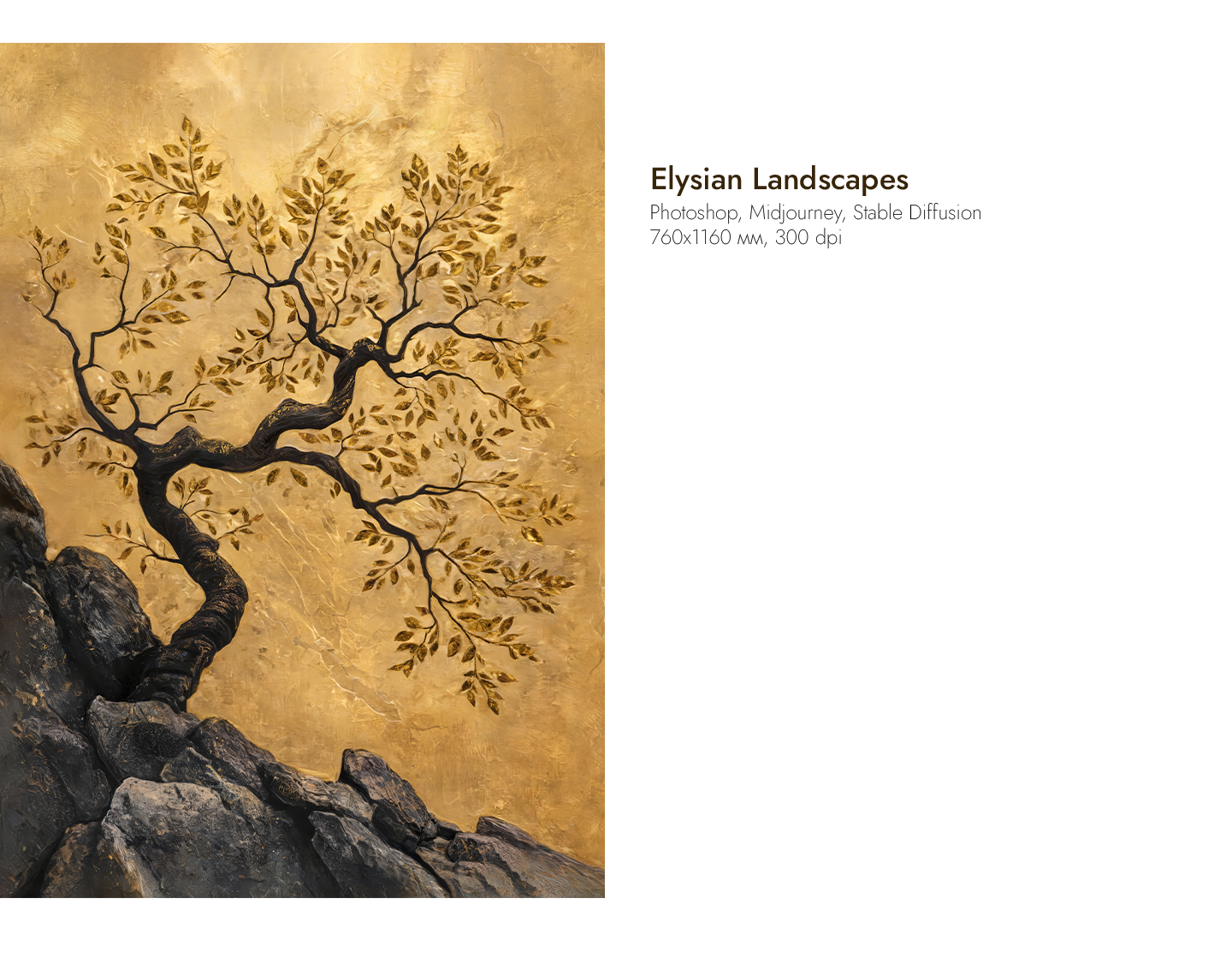 "TERRA AUREA" коллекция картин — Изображение №5 — Иллюстрация на Dprofile