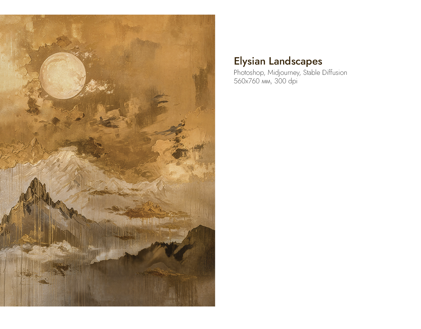 "TERRA AUREA" коллекция картин — Изображение №7 — Иллюстрация на Dprofile