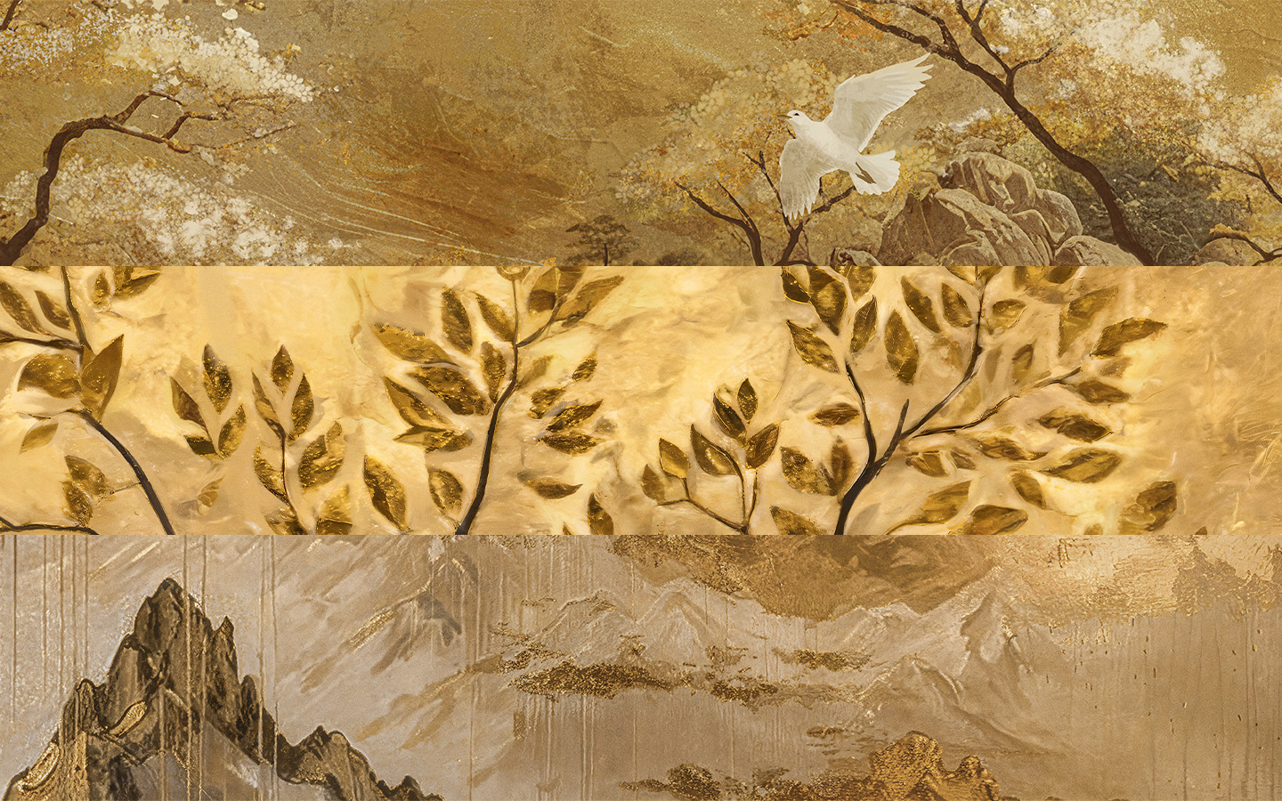 "TERRA AUREA" коллекция картин — Изображение №1 — Иллюстрация на Dprofile