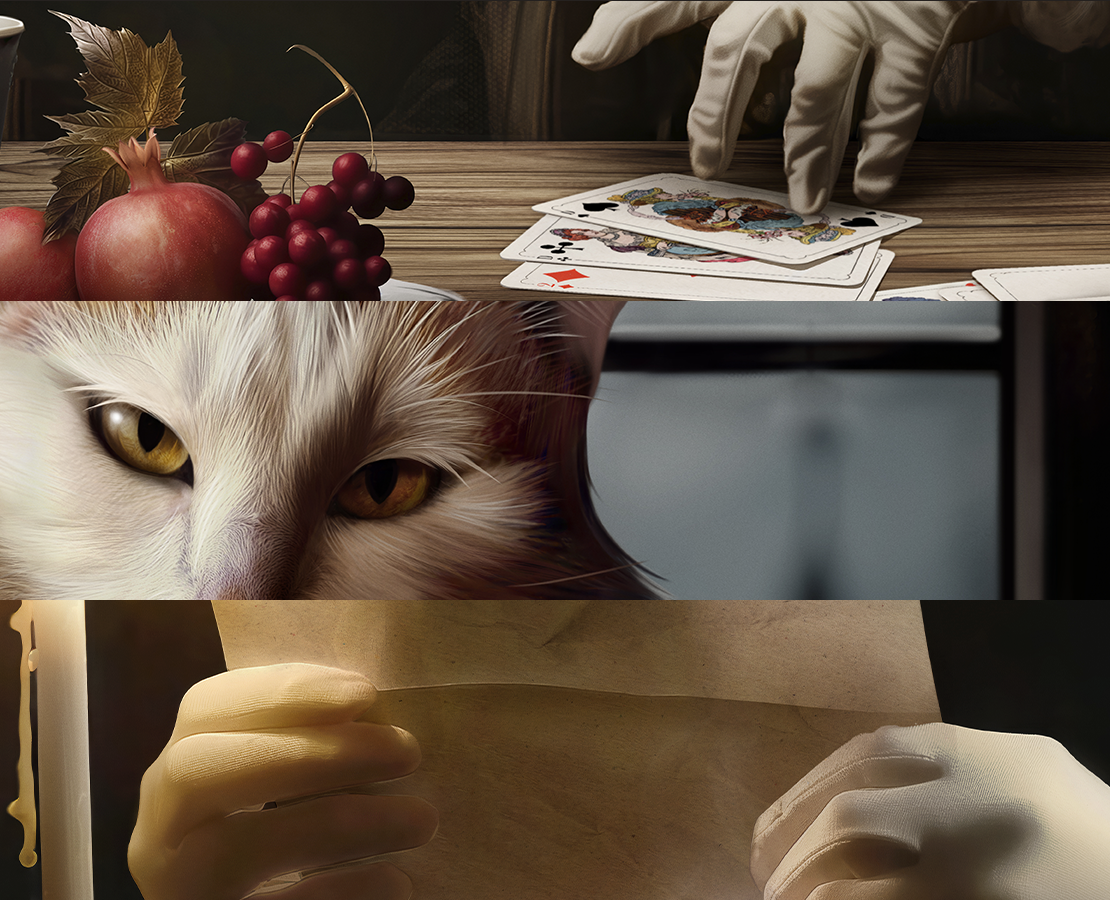 "REVERSE MIRROR" коллекция картин — Иллюстрация на Dprofile