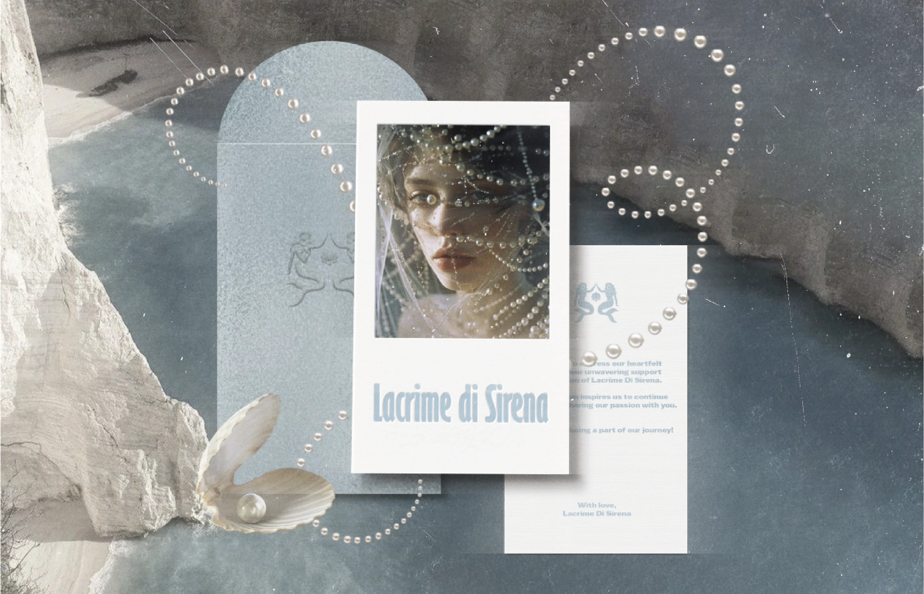 Lacrime di Sirena | БРЕНДИНГ | ЛОГОТИП|jelewery — Изображение №4 — Брендинг на Dprofile