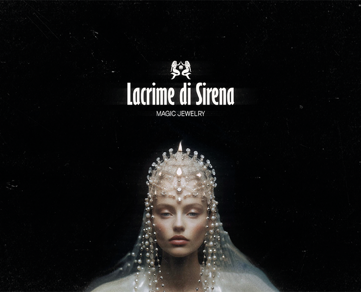 Lacrime di Sirena | БРЕНДИНГ | ЛОГОТИП|jelewery на Dprofile