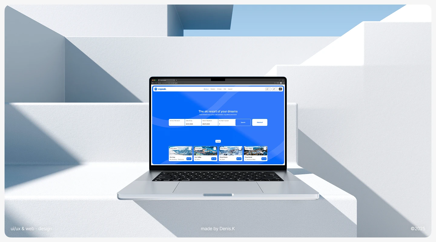 Snpeak. — Изображение №1 — Интерфейсы, Брендинг на Dprofile