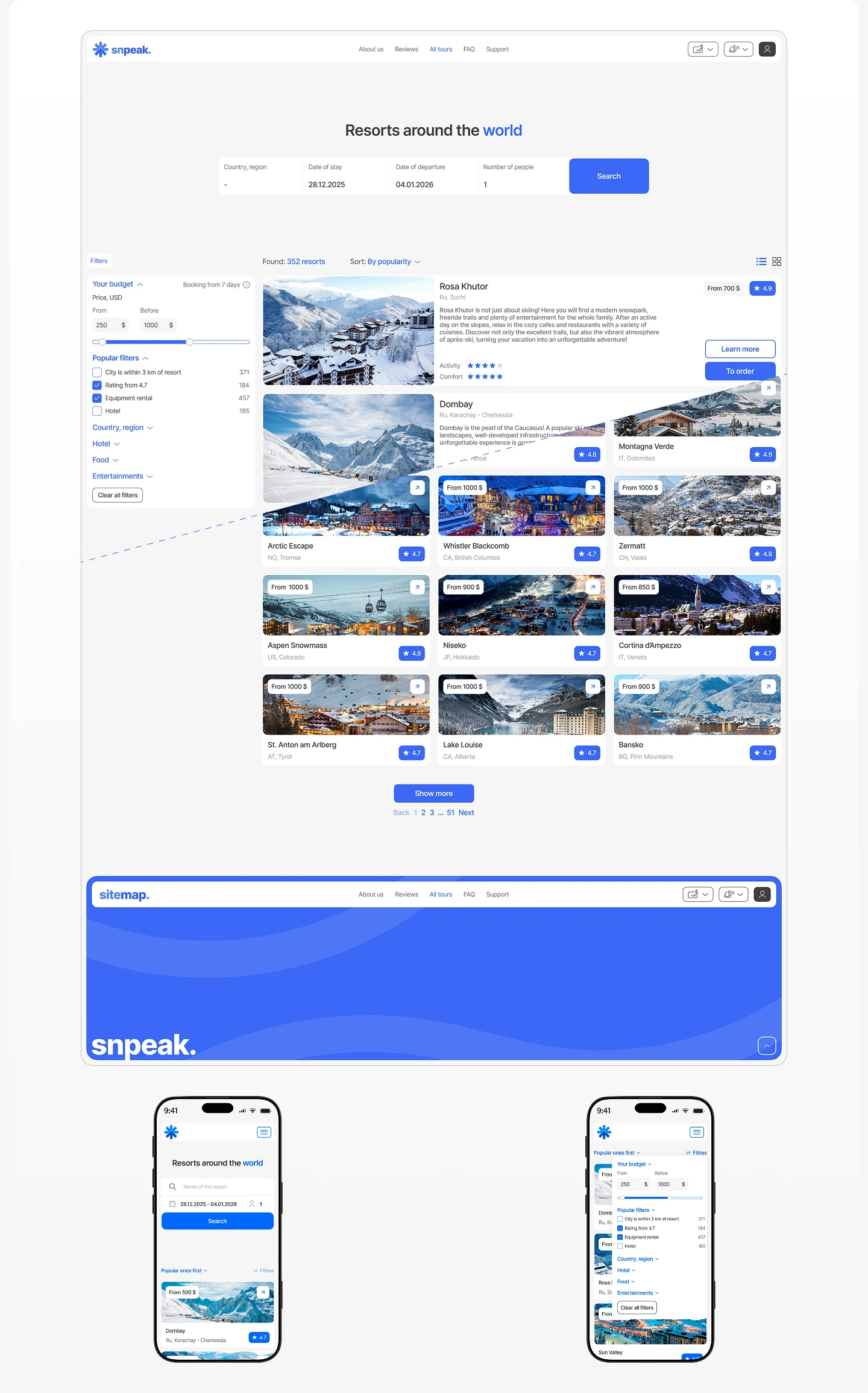 Snpeak. — Изображение №5 — Интерфейсы, Брендинг на Dprofile