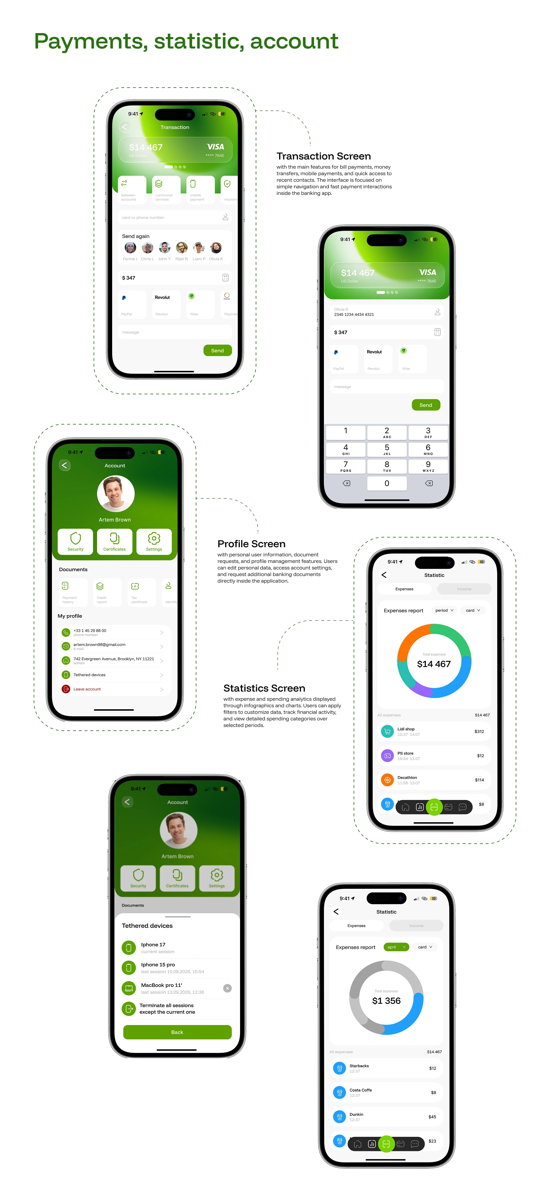 Nexora | UX/UI Banking app — Изображение №9 — Интерфейсы на Dprofile