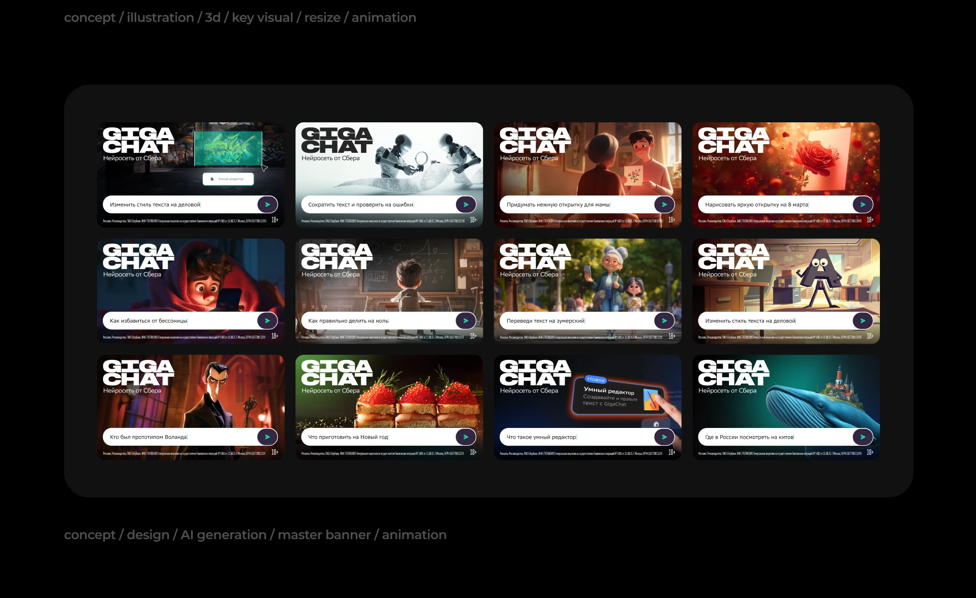 Showreel 2025 | Graphic Design — Изображение №4 — Анимация, Маркетинг на Dprofile