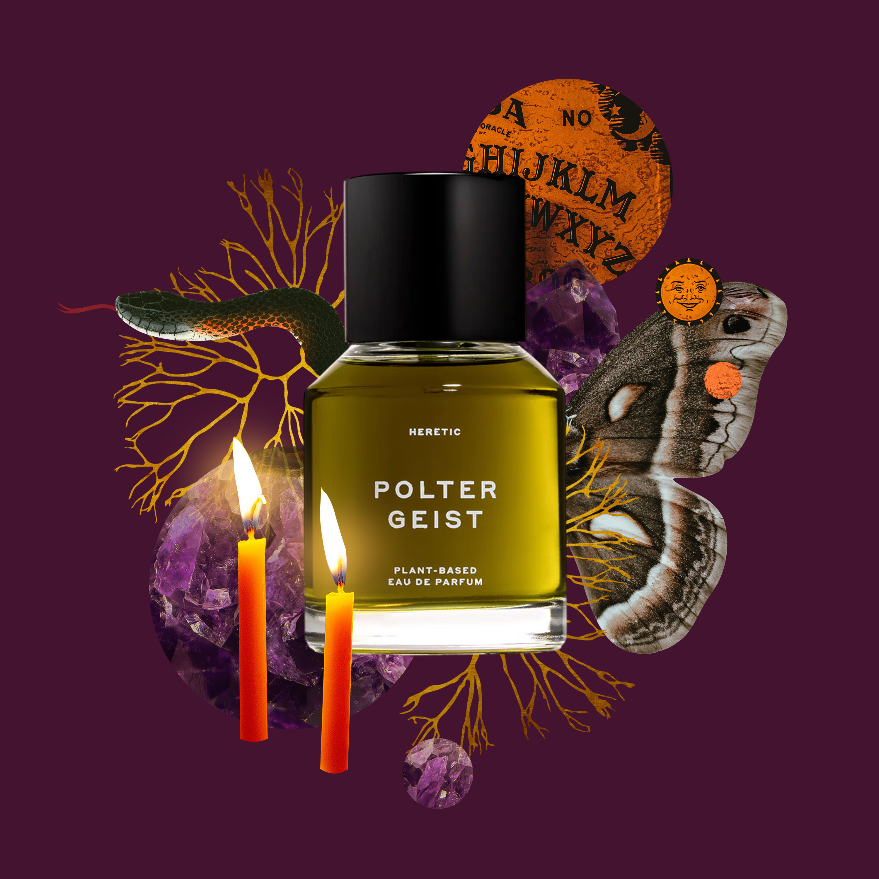 Коллажи к парфюмам Heretic — Изображение №1 — Иллюстрация, Графика на Dprofile