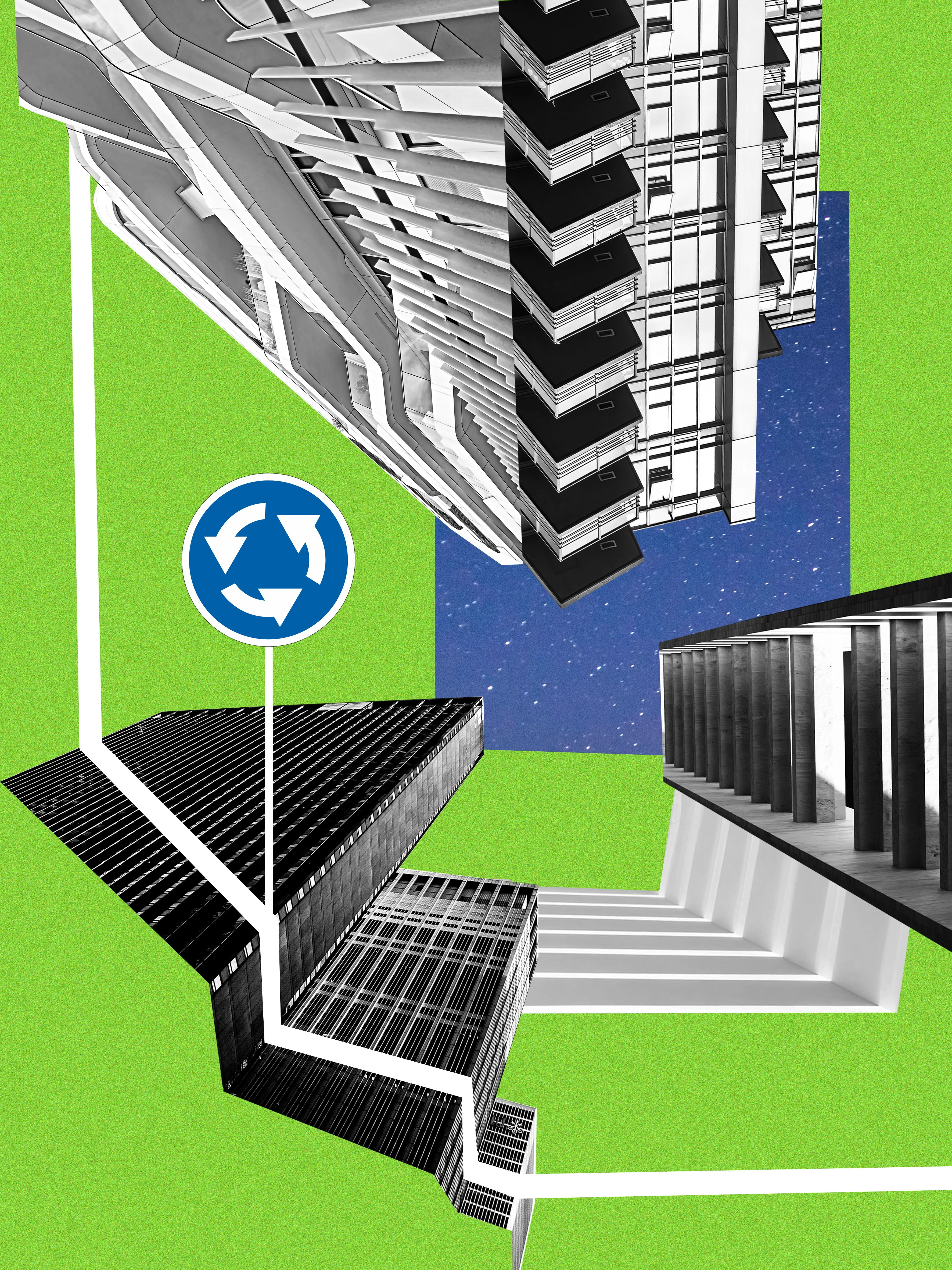 Архитектурные коллажи — Изображение №2 — Иллюстрация, Графика на Dprofile