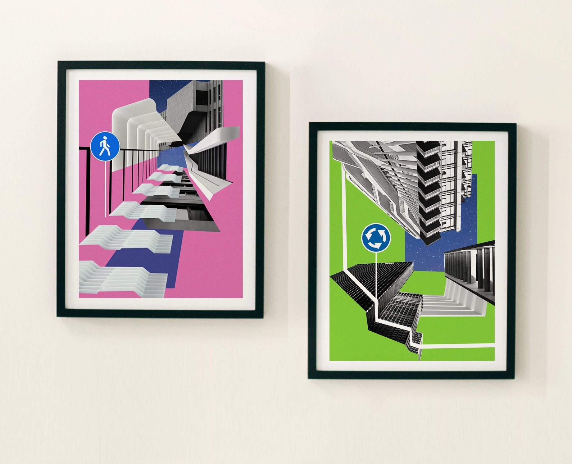 Архитектурные коллажи — Иллюстрация, Графика на Dprofile