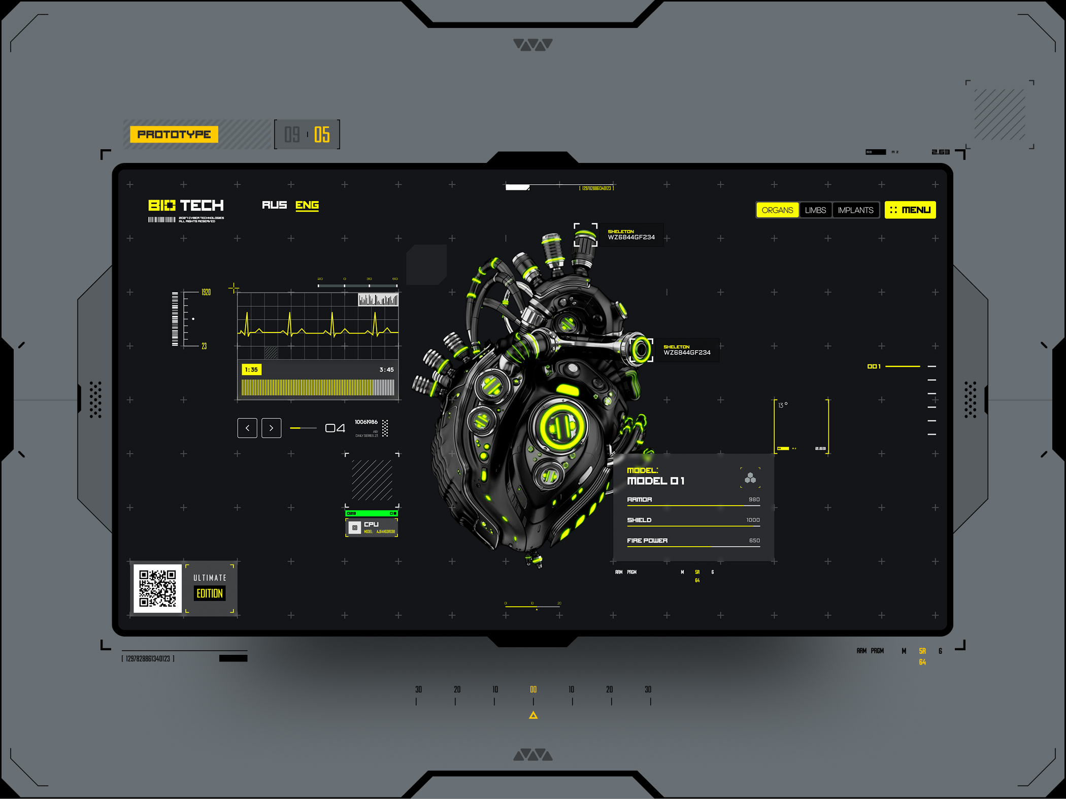 SCI-FI Ui [practice] — Изображение №6 — Интерфейсы, Иллюстрация на Dprofile
