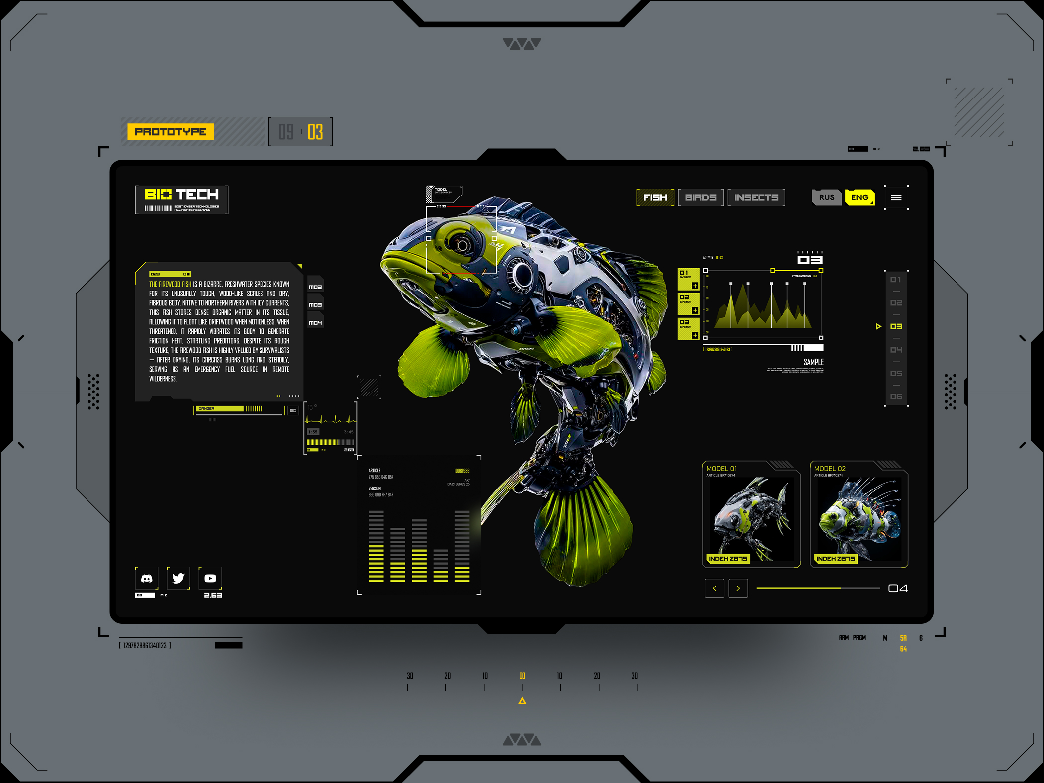 SCI-FI Ui [practice] — Изображение №4 — Интерфейсы, Иллюстрация на Dprofile