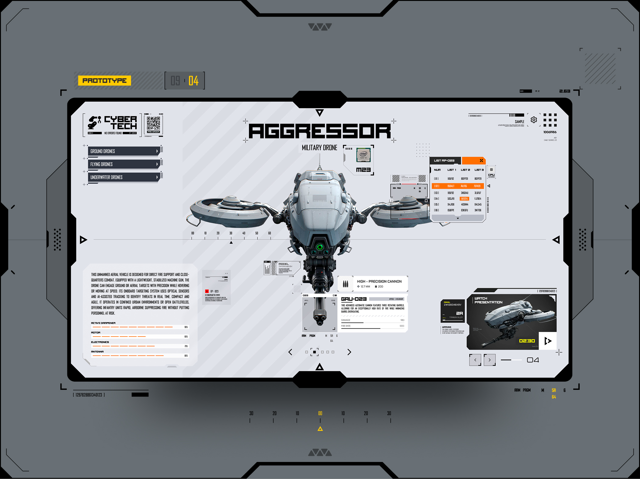 SCI-FI Ui [practice] — Изображение №5 — Интерфейсы, Иллюстрация на Dprofile