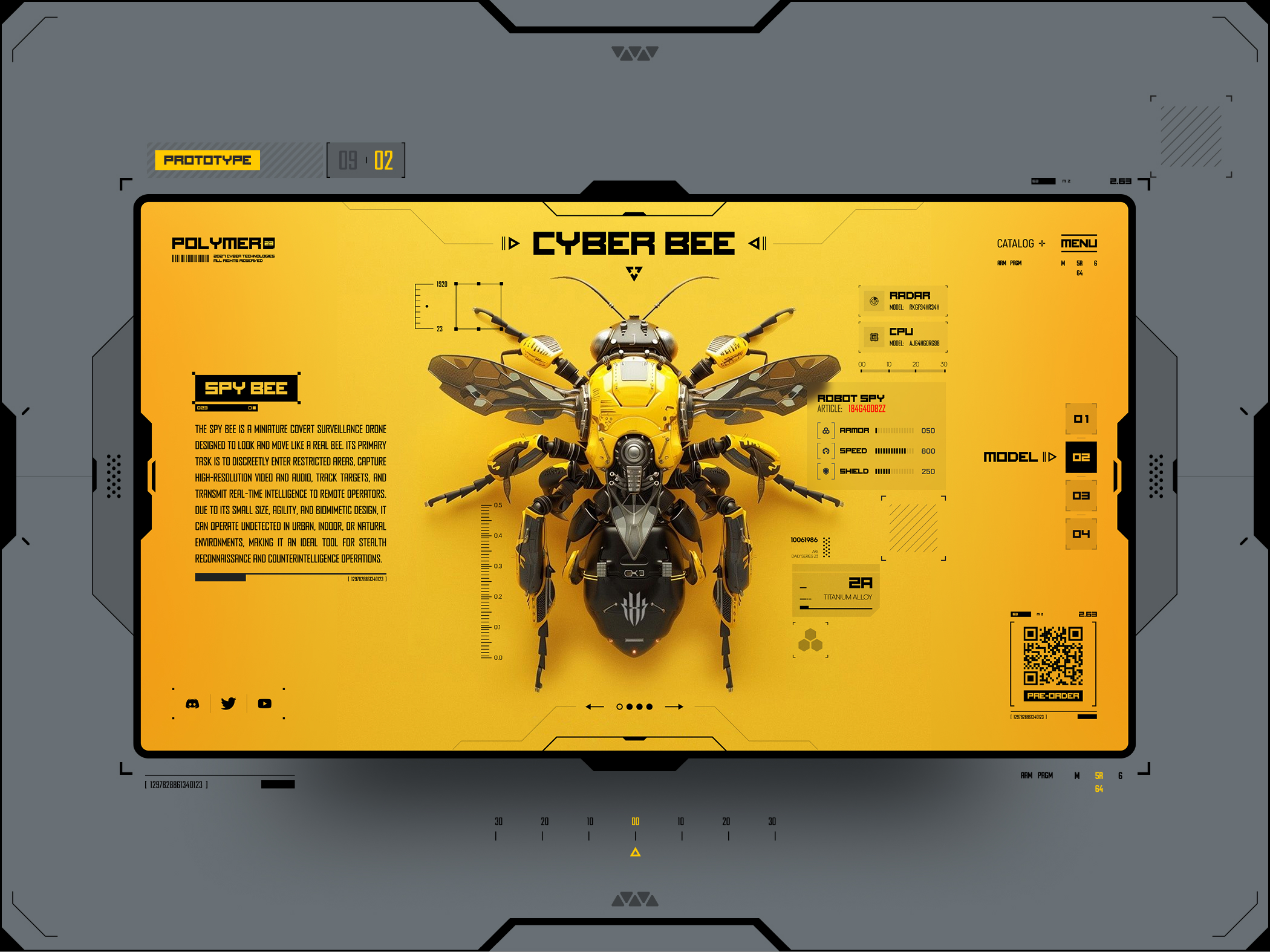 SCI-FI Ui [practice] — Изображение №3 — Интерфейсы, Иллюстрация на Dprofile