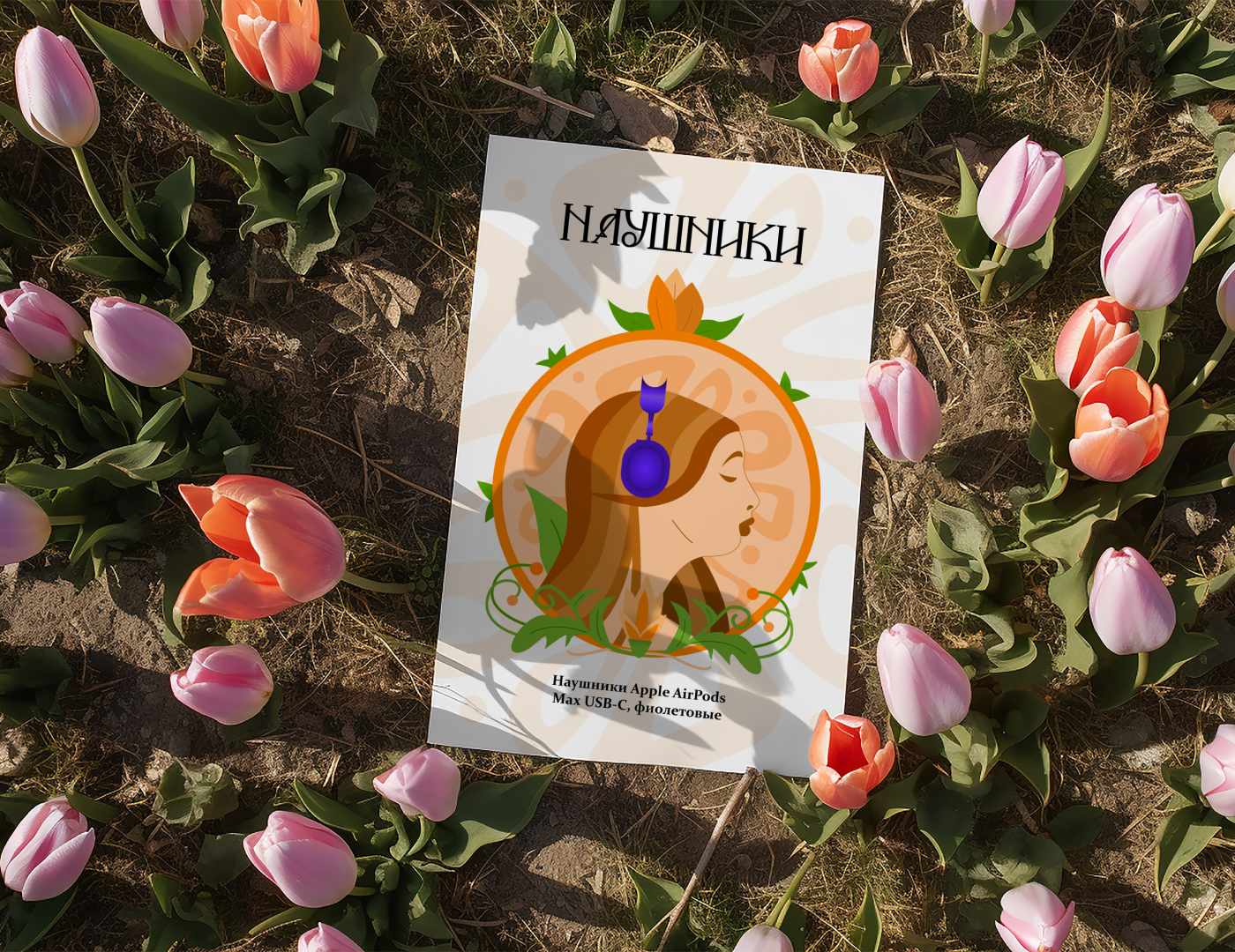 Плакат Ар-нуво, наушники — Изображение №7 — Графика на Dprofile