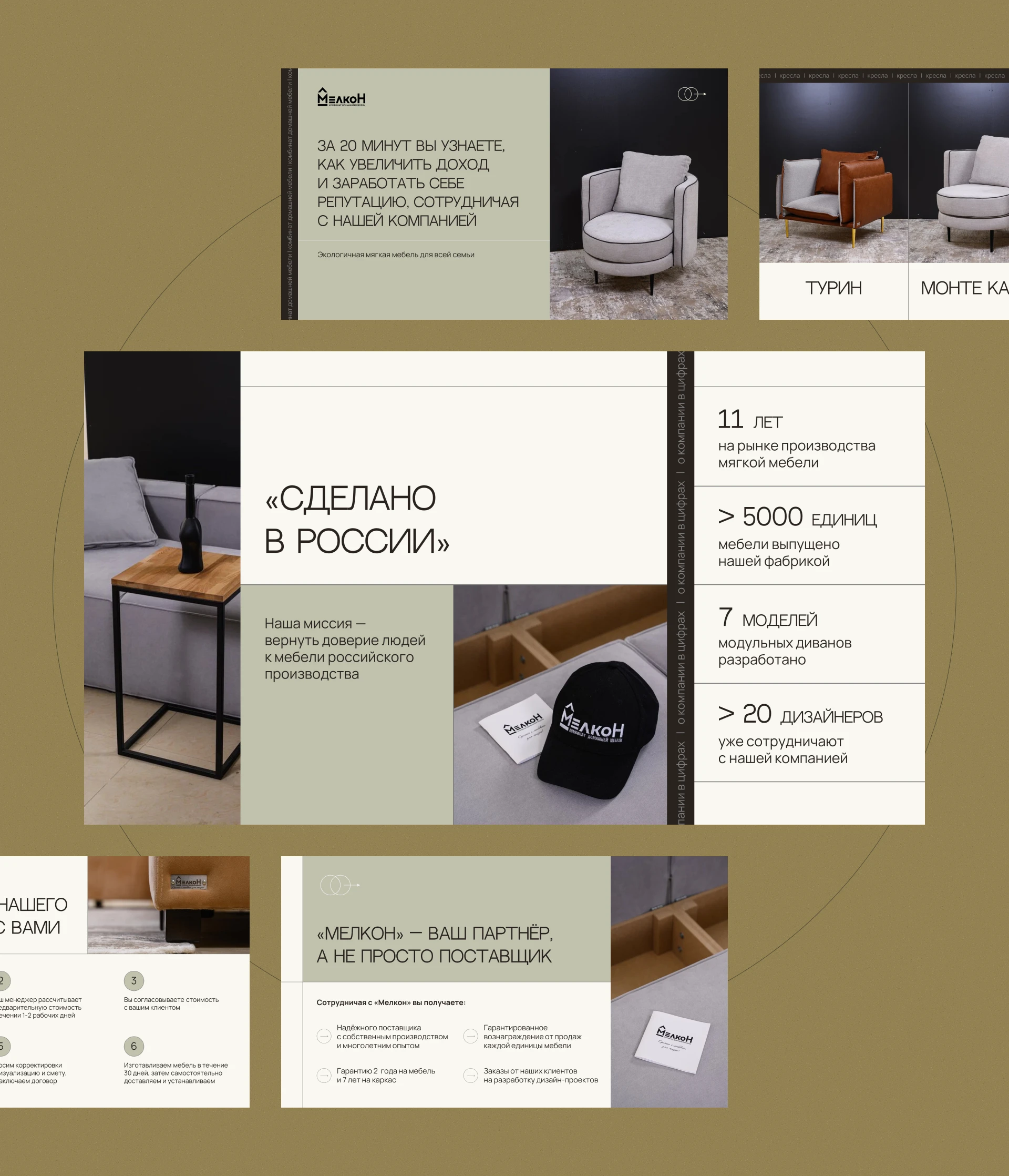 Коммерческое предложение для мебельной компании Мелкон — Изображение №7 — Графика, Маркетинг на Dprofile