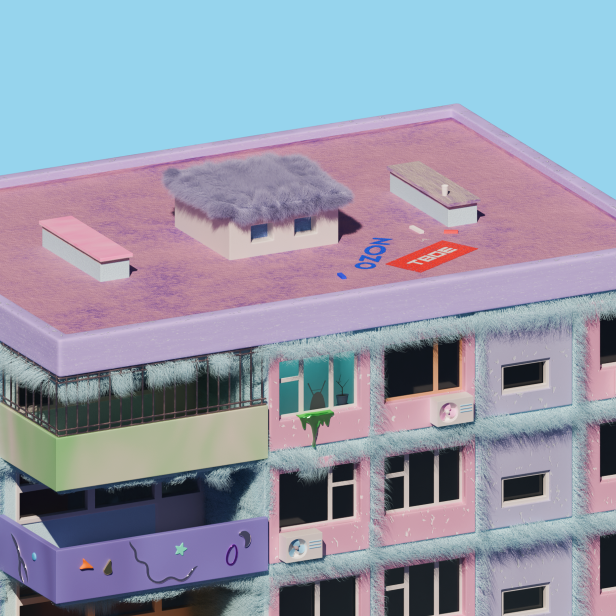 Коллаборация ТВОЕ х OZON — Изображение №4 — Брендинг, Иллюстрация на Dprofile