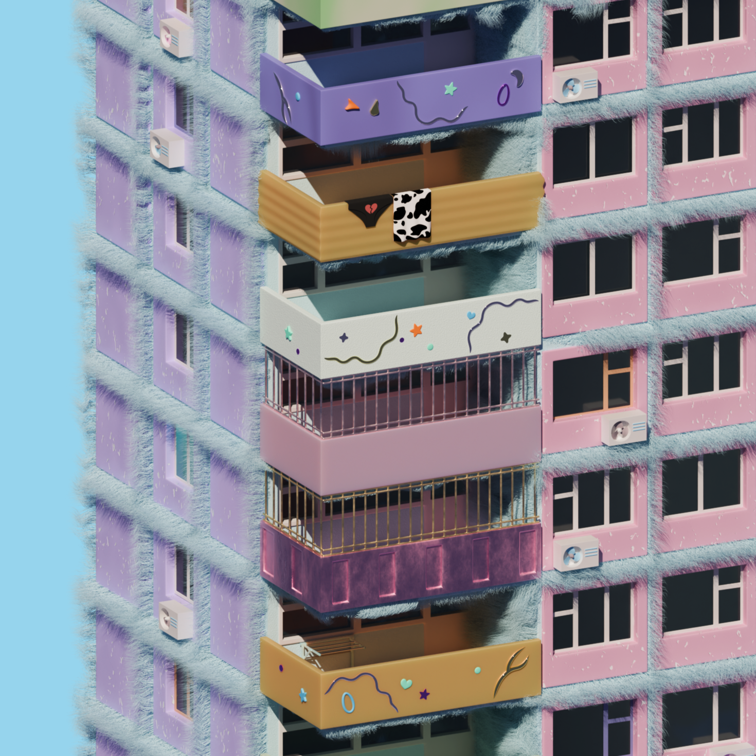 Коллаборация ТВОЕ х OZON — Изображение №5 — Брендинг, Иллюстрация на Dprofile