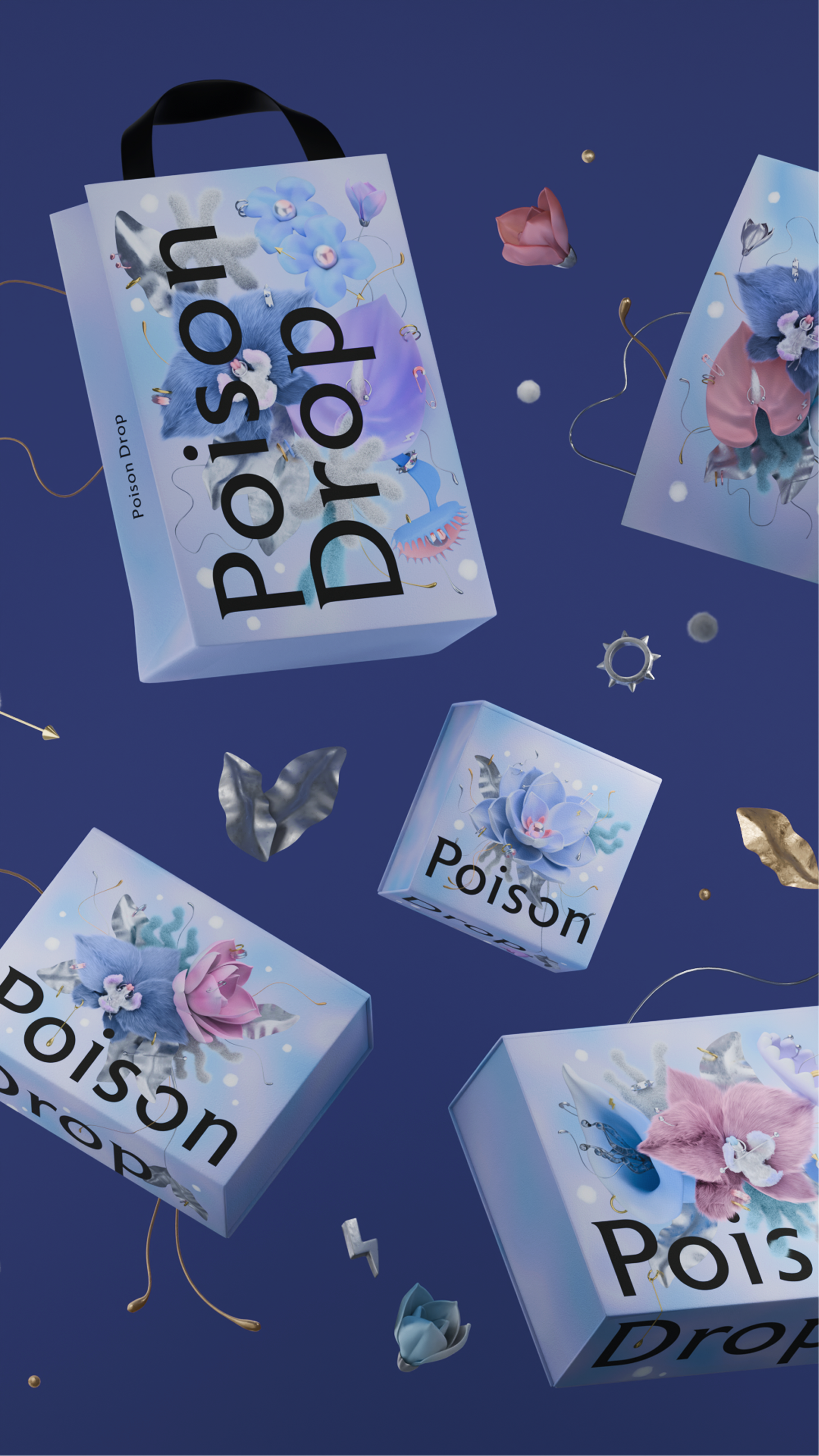 Упаковка Poison Drop — Изображение №4 — Брендинг, Иллюстрация на Dprofile