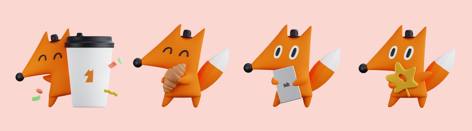 Маскот для Simple Coffe — Изображение №3 — Брендинг, Иллюстрация на Dprofile